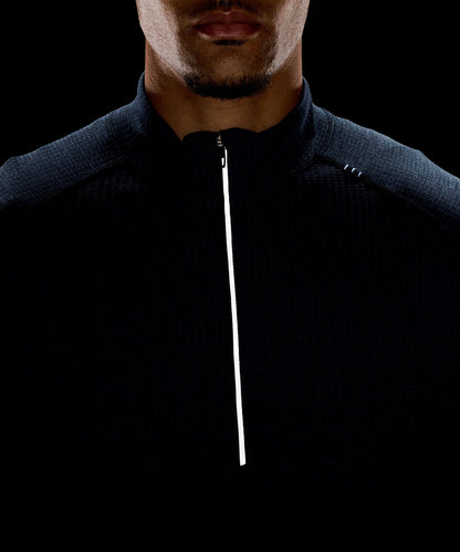 Lululemon Metal Vent Tech Half Zip Mineral Blue/True Navy