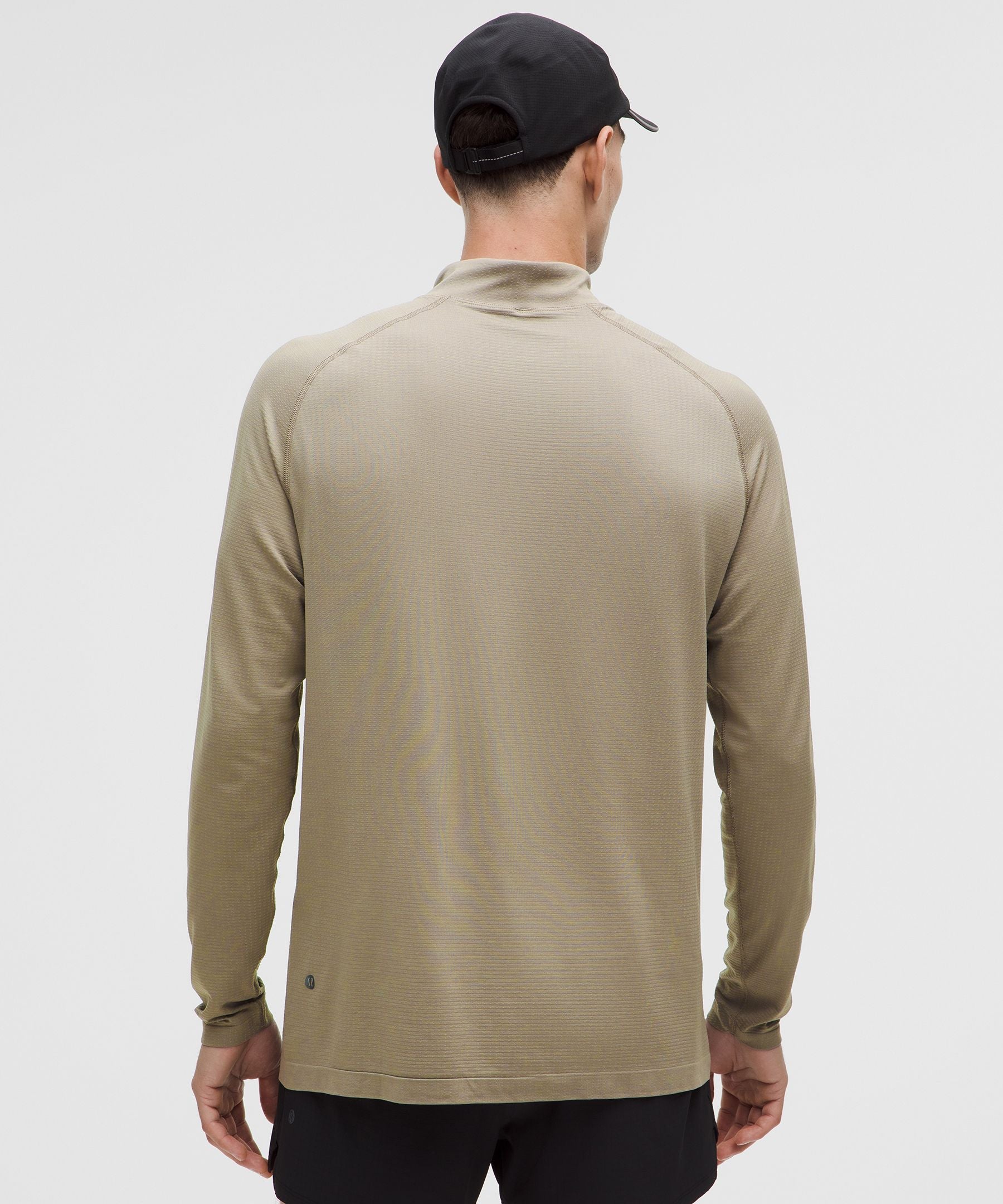 Lululemon Metal Vent Tech Half Zip Warm Ash Grey/Warm Ash Grey