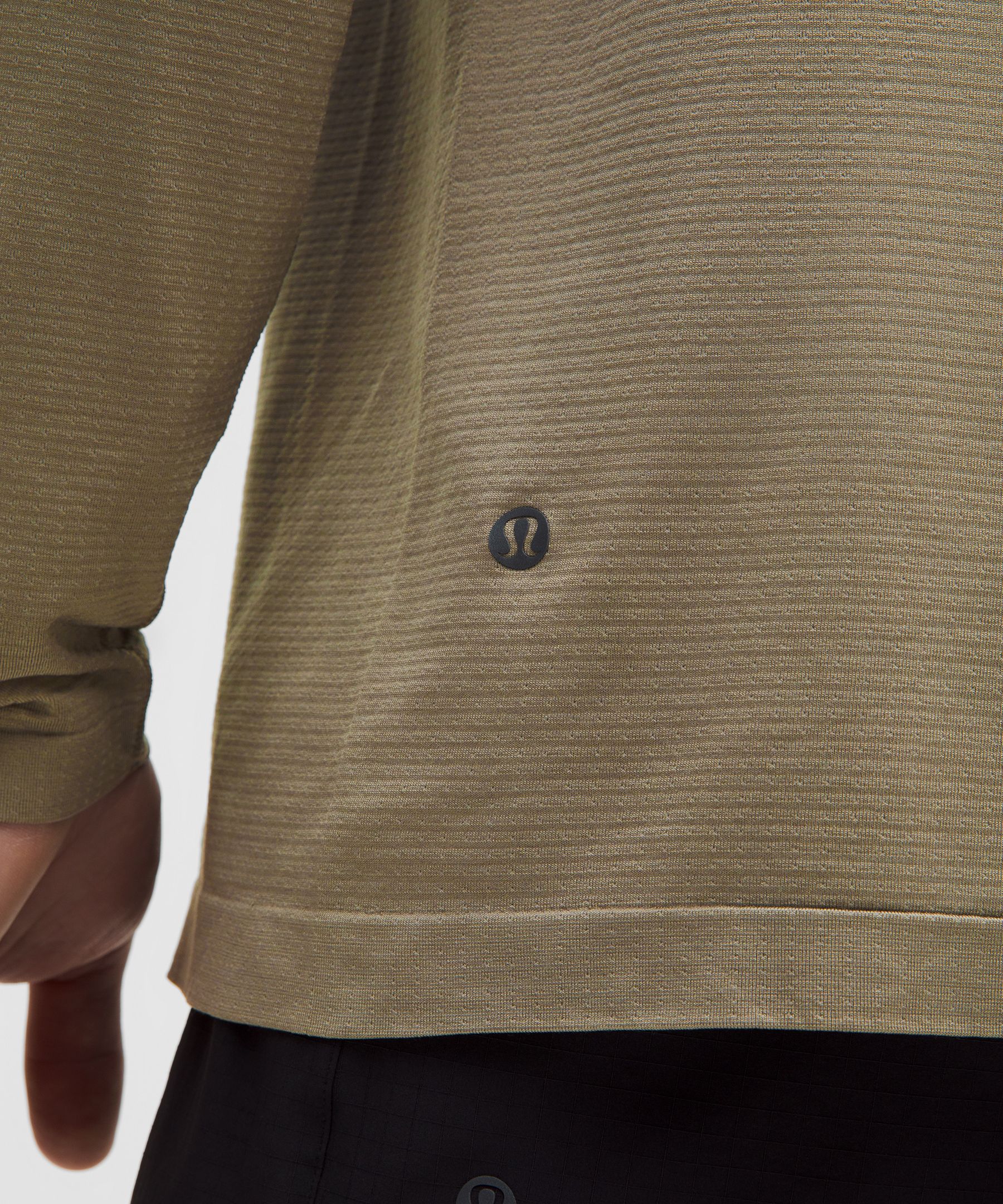 Lululemon Metal Vent Tech Half Zip Warm Ash Grey/Warm Ash Grey