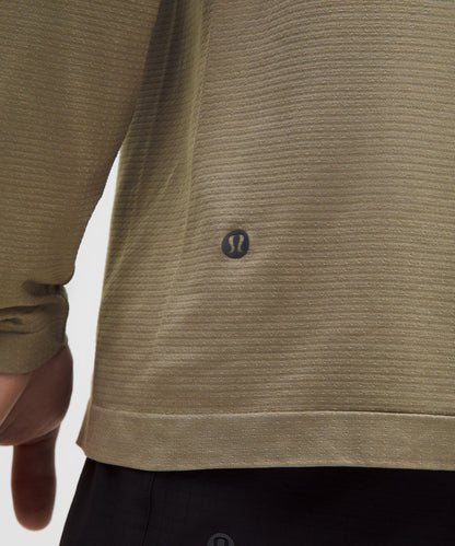 Lululemon Metal Vent Tech Half Zip Warm Ash Grey/Warm Ash Grey