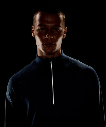 Lululemon Metal Vent Tech Half Zip Chalk Blue/Blue Twill