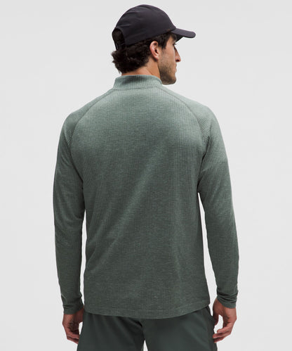 Lululemon Metal Vent Tech Half Zip Pine Grey/Palm Deco