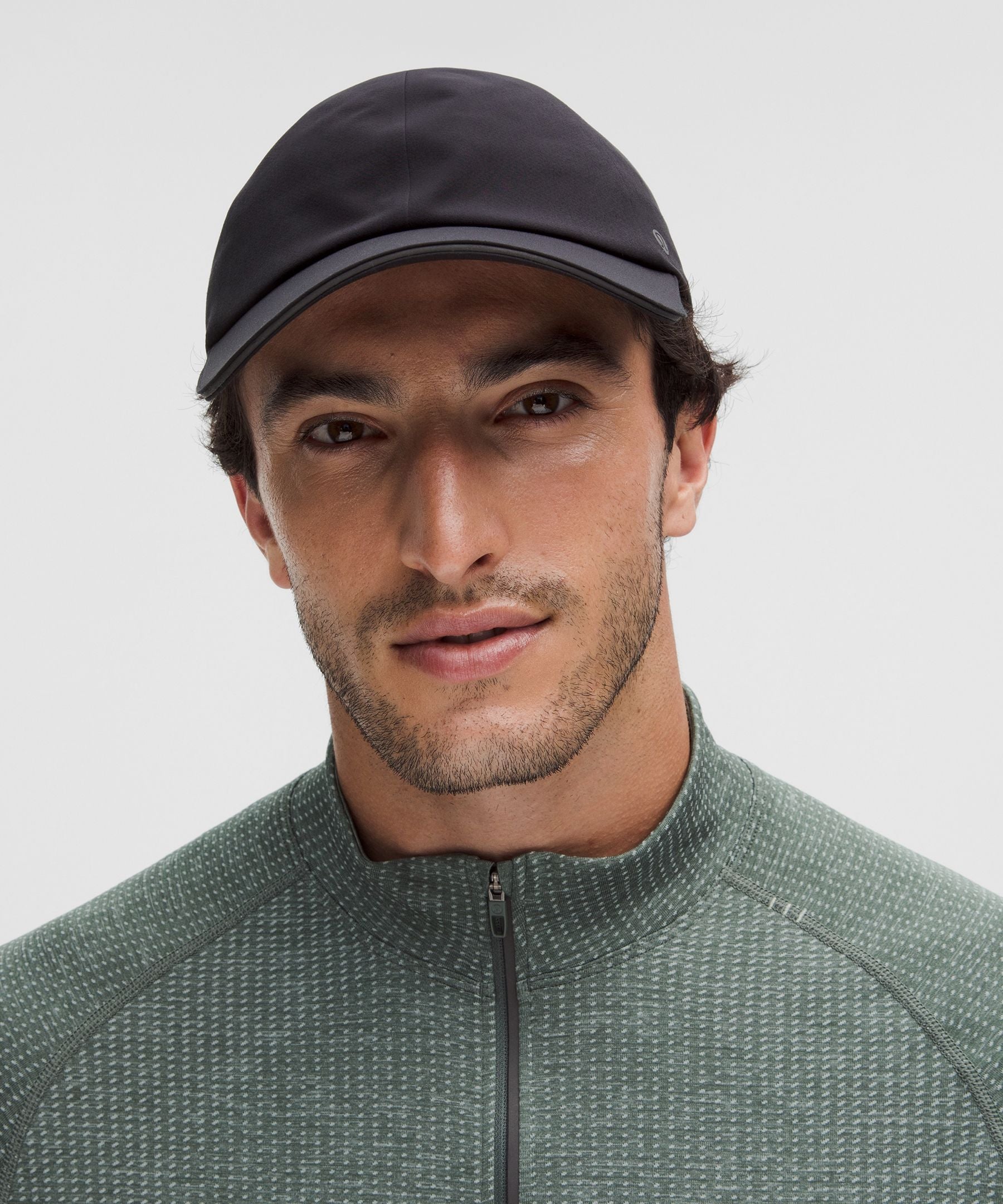 Lululemon Metal Vent Tech Half Zip Pine Grey/Palm Deco