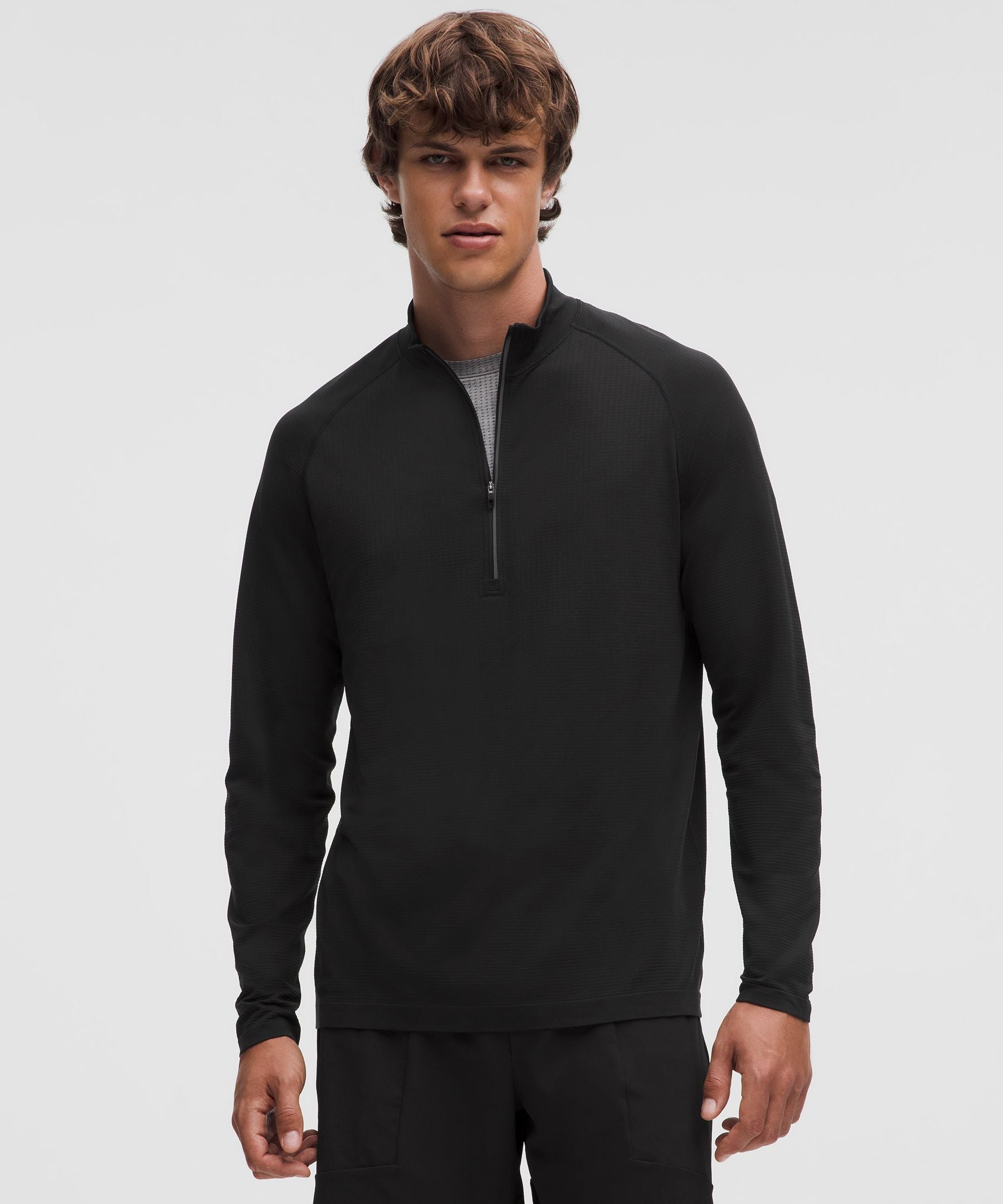 Lululemon Metal Vent Tech Half Zip Black/Black