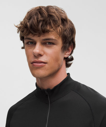Lululemon Metal Vent Tech Half Zip Black/Black