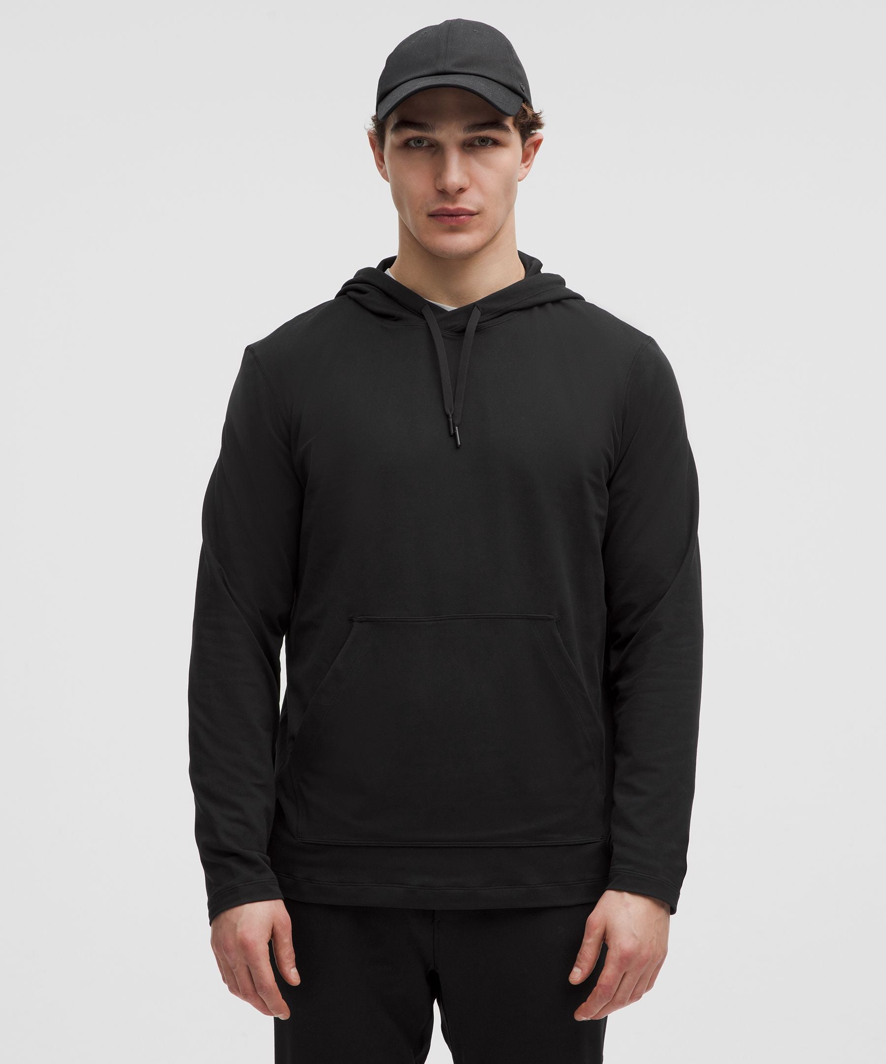 Lululemon Soft Jersey Pullover Hoodie Black