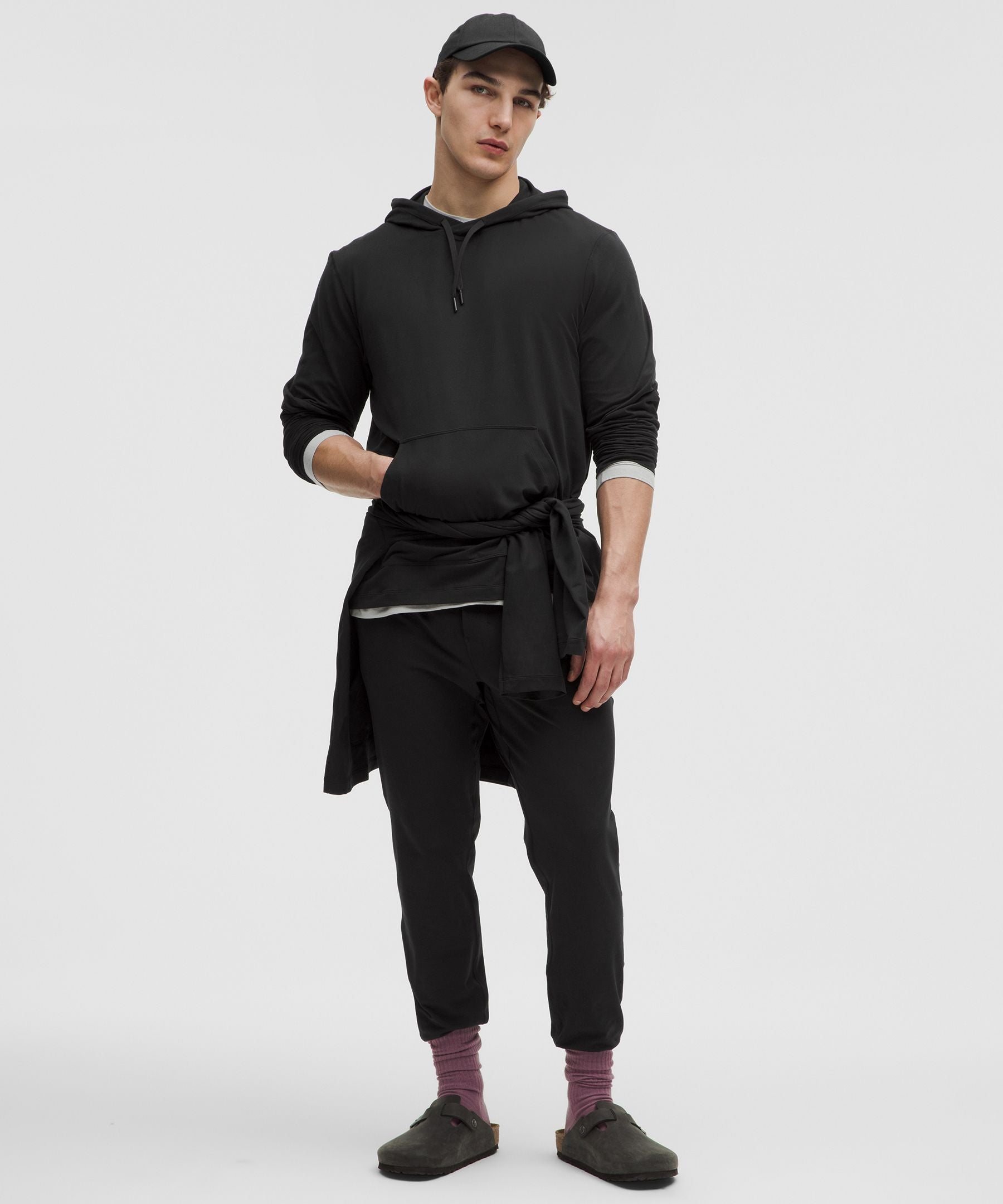Lululemon Soft Jersey Pullover Hoodie Black