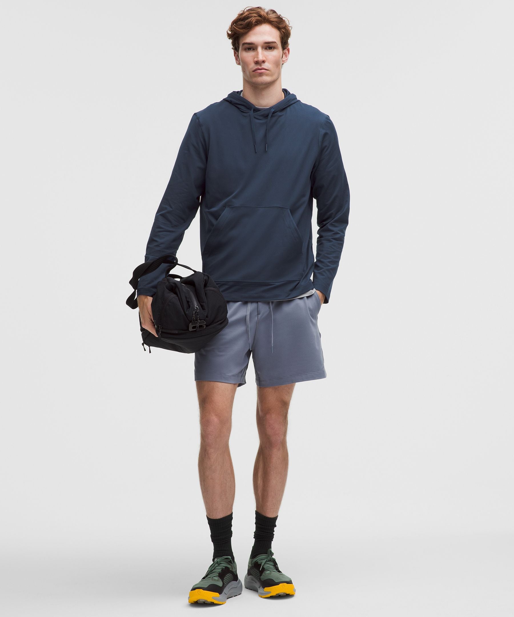 Lululemon Soft Jersey Pullover Hoodie Club Blue
