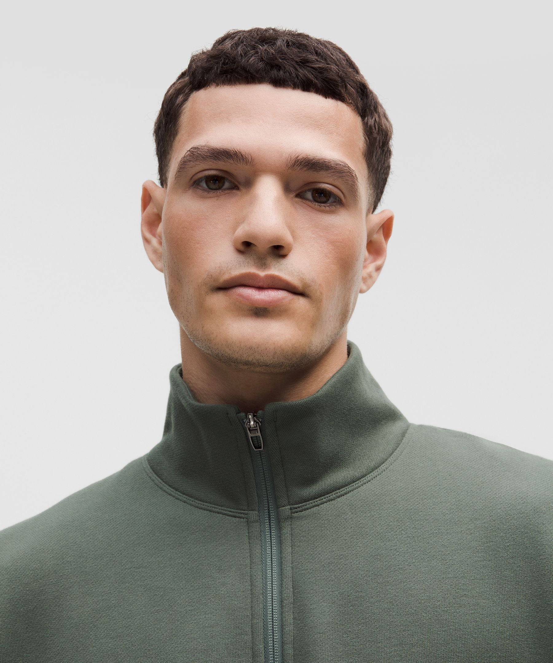 Lululemon Steady State Half Zip Palm Deco