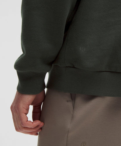 Lululemon Steady State Half Zip Rainforest Green