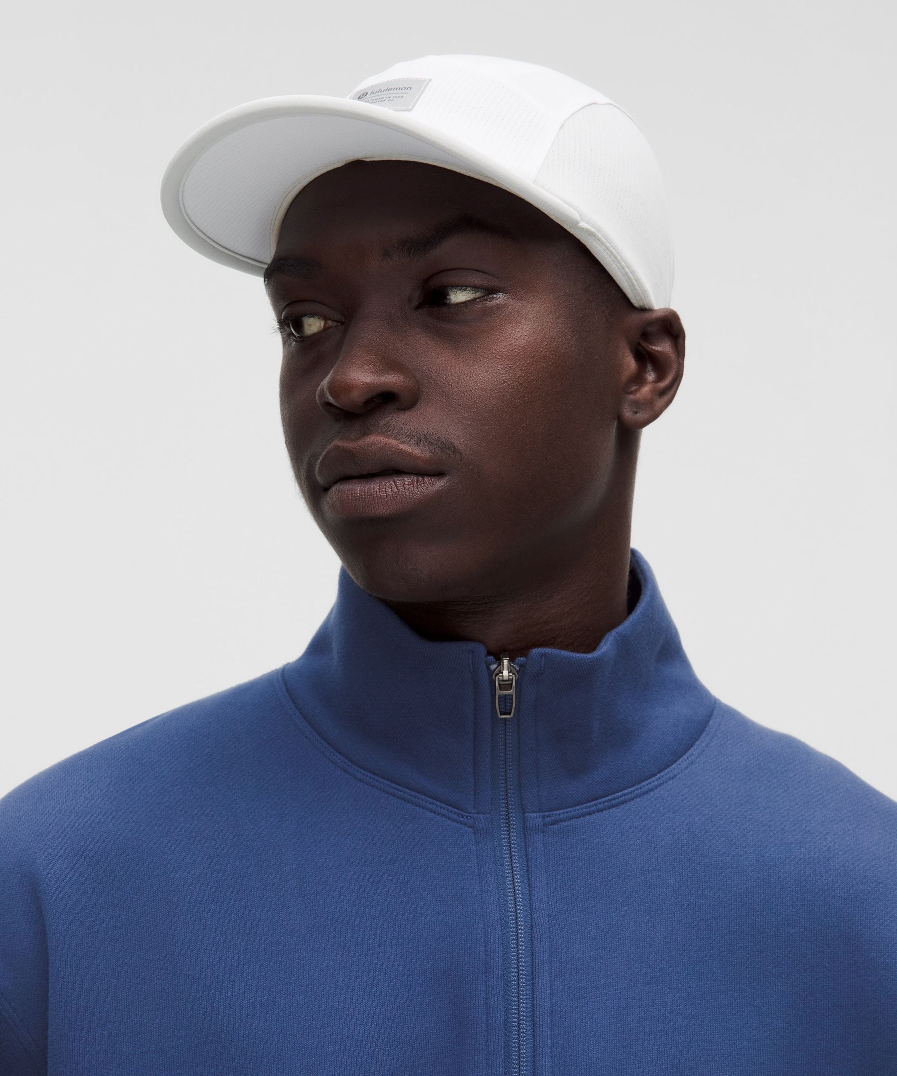 Lululemon Steady State Half Zip Blue Twill