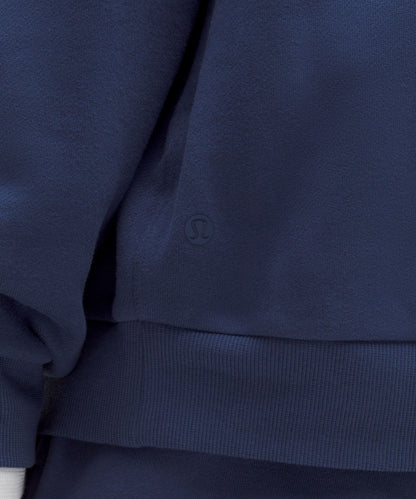 Lululemon Steady State Half Zip Blue Twill