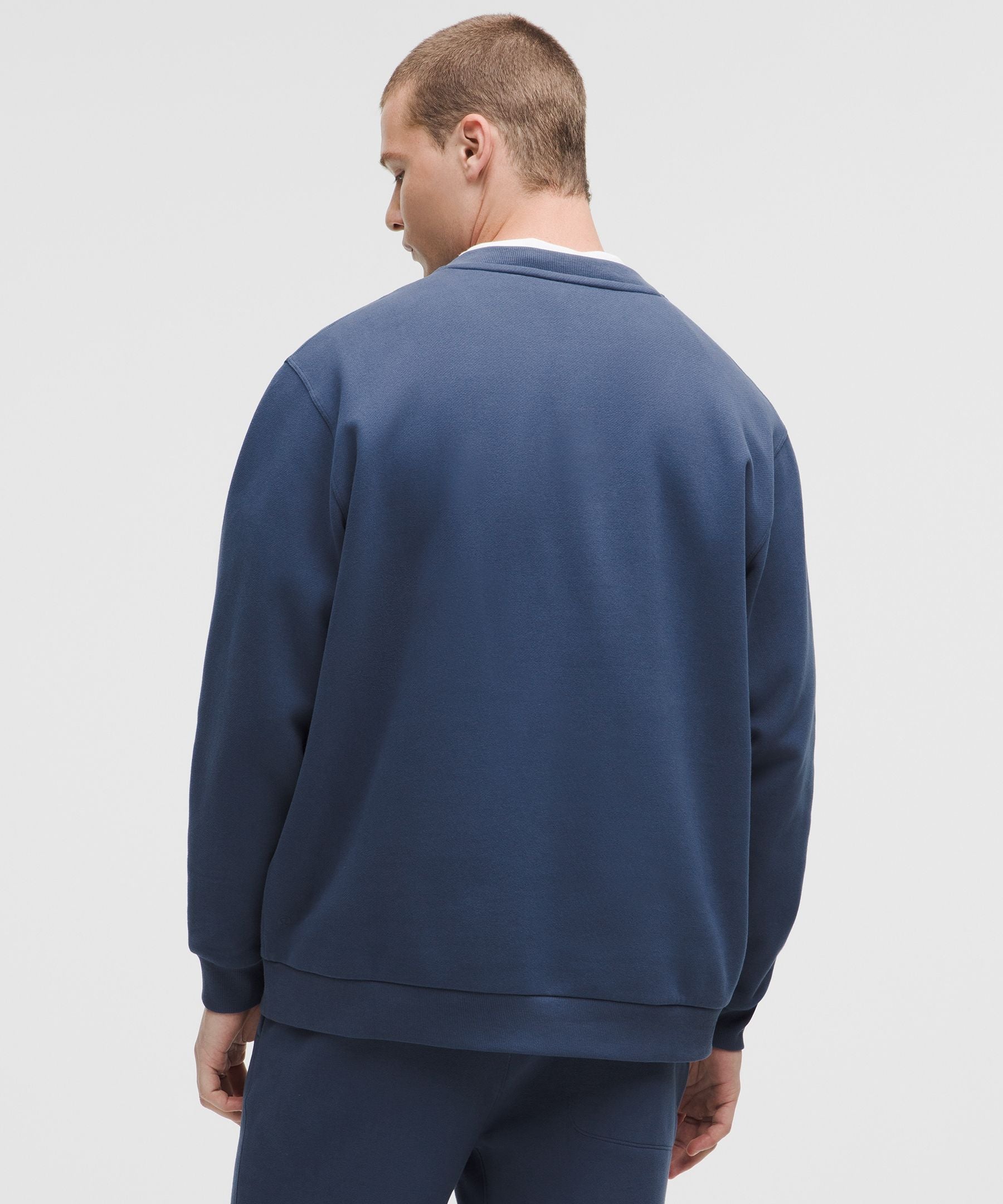 Lululemon Steady State Crew Blue Twill