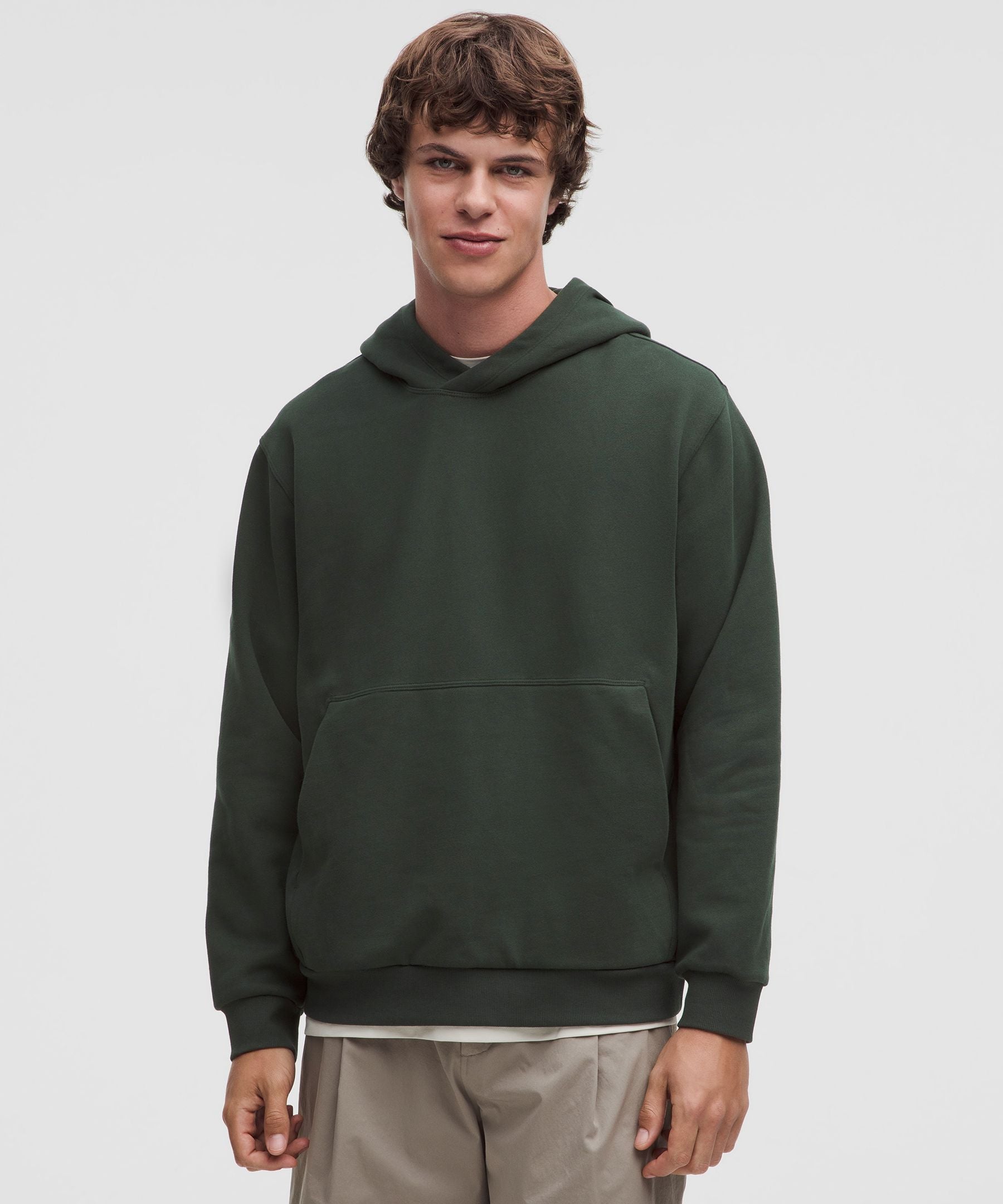 Lululemon Steady State Pullover Hoodie Rainforest Green