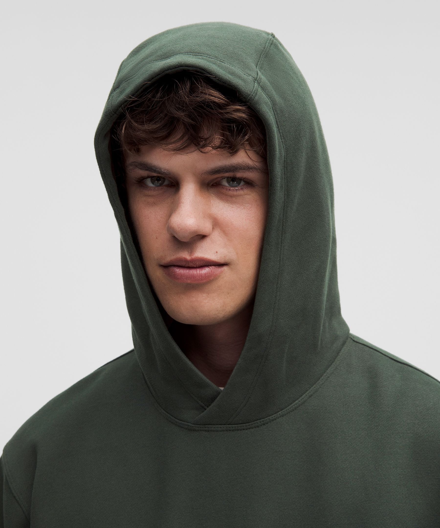 Lululemon Steady State Pullover Hoodie Rainforest Green