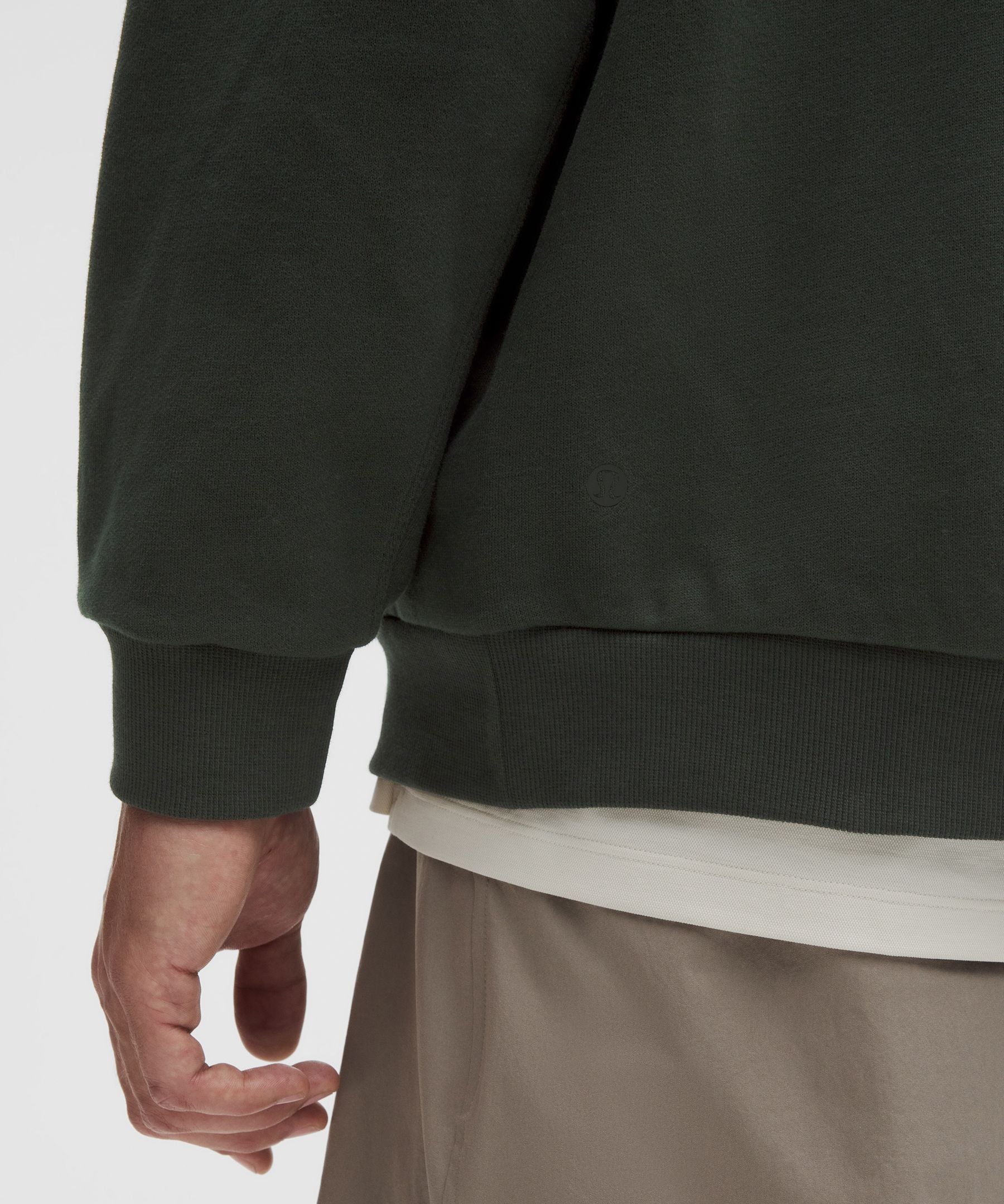 Lululemon Steady State Pullover Hoodie Rainforest Green