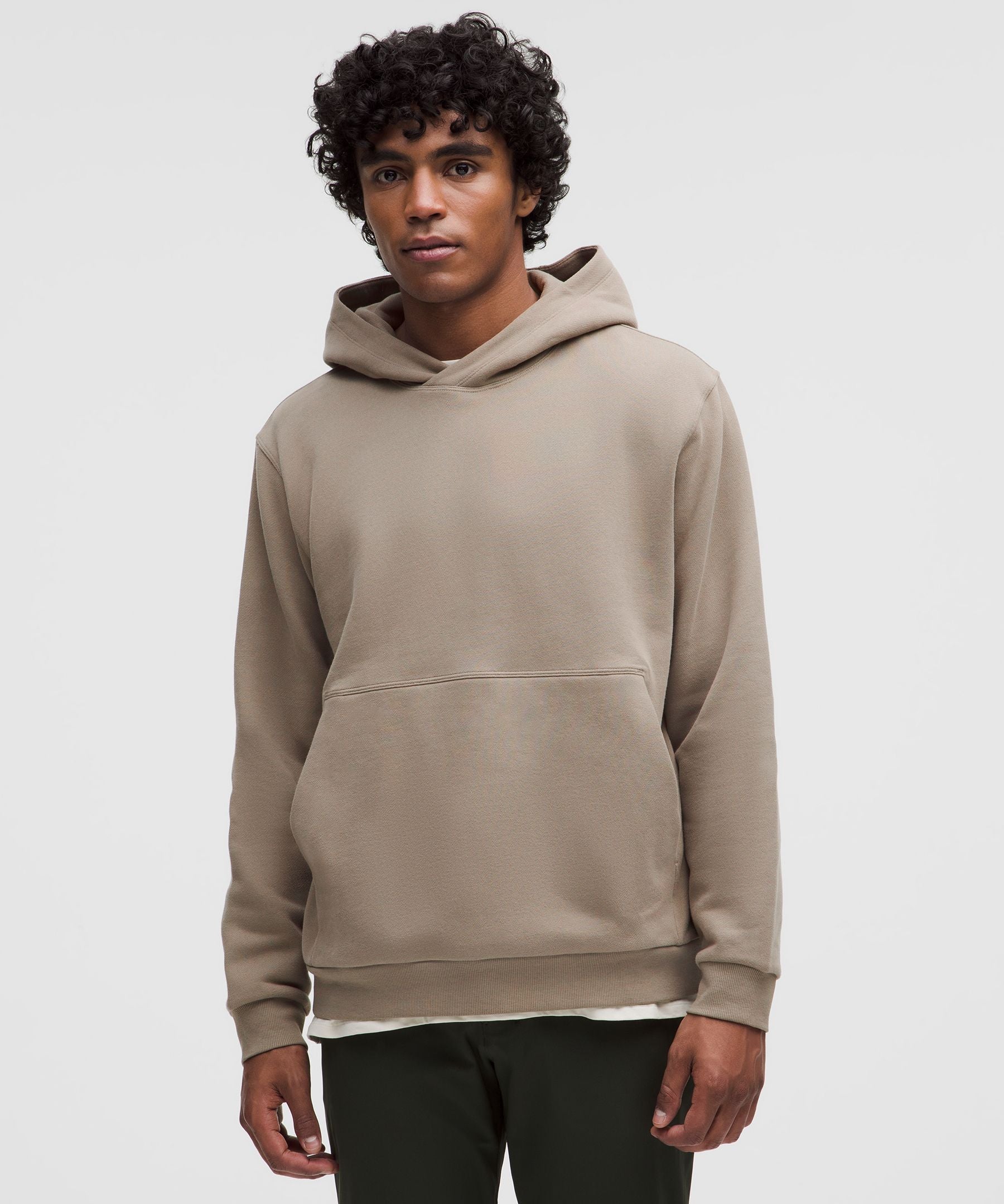 Lululemon Steady State Pullover Hoodie Warm Ash Grey