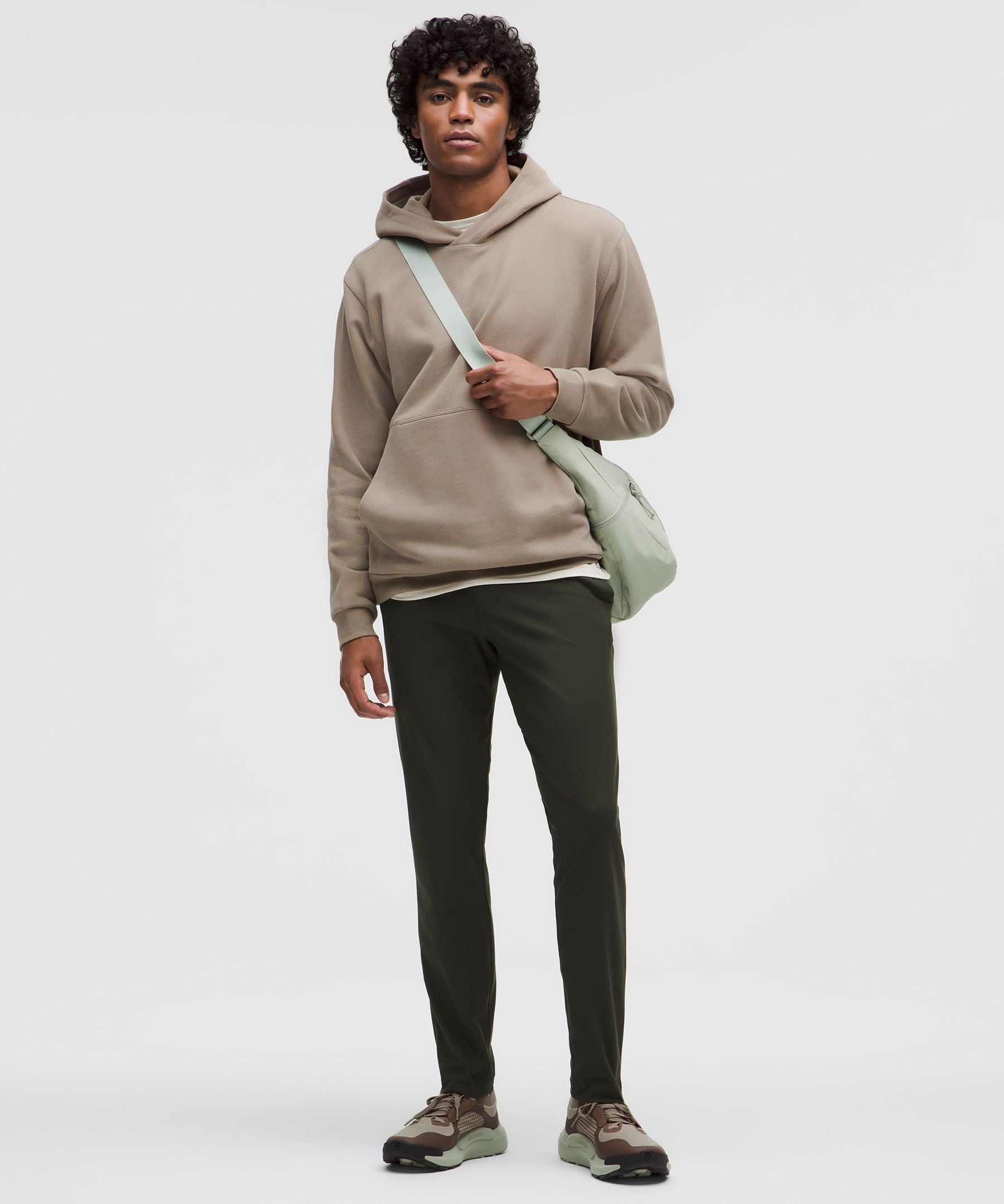 Lululemon Steady State Pullover Hoodie Warm Ash Grey