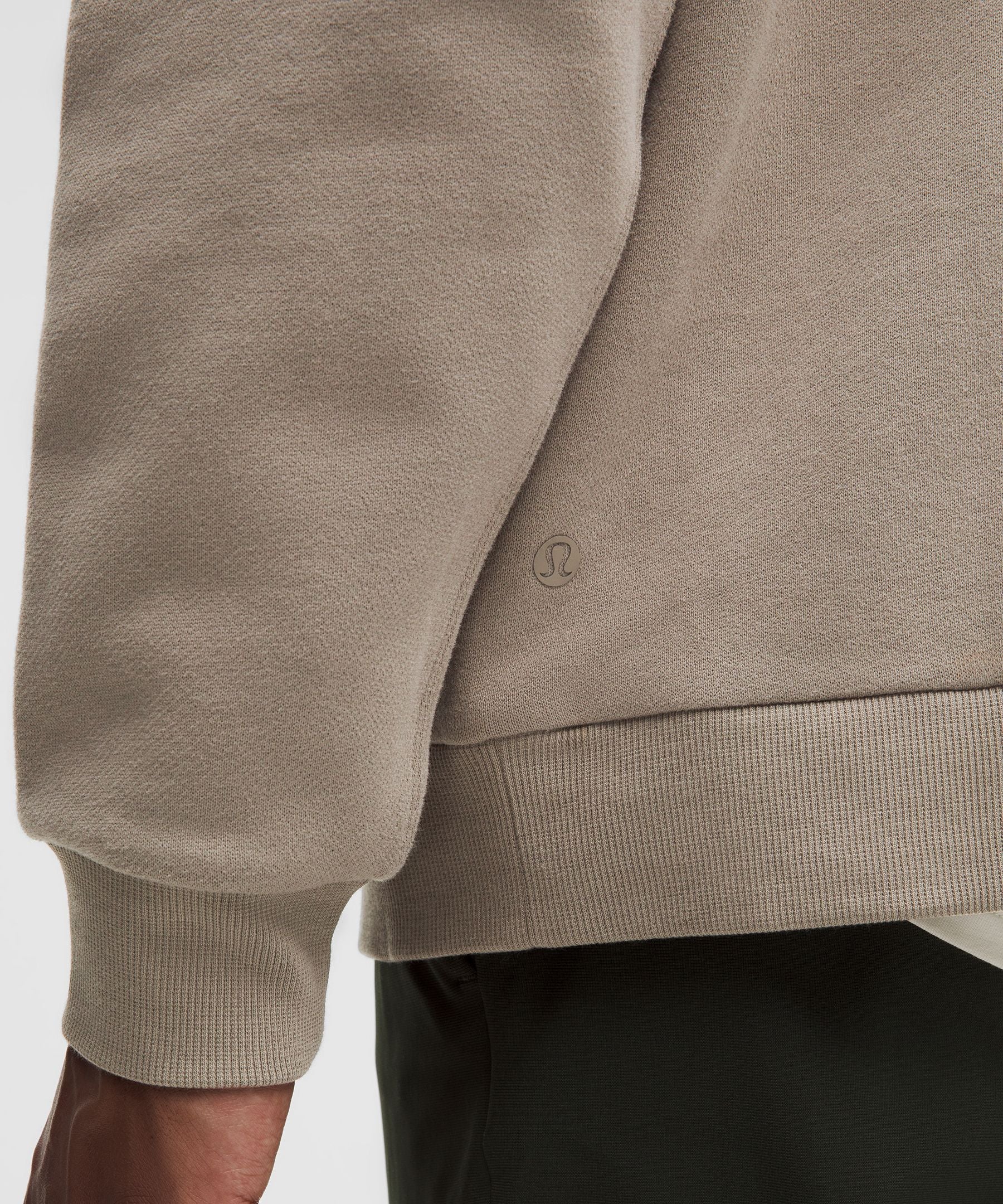 Lululemon Steady State Pullover Hoodie Warm Ash Grey
