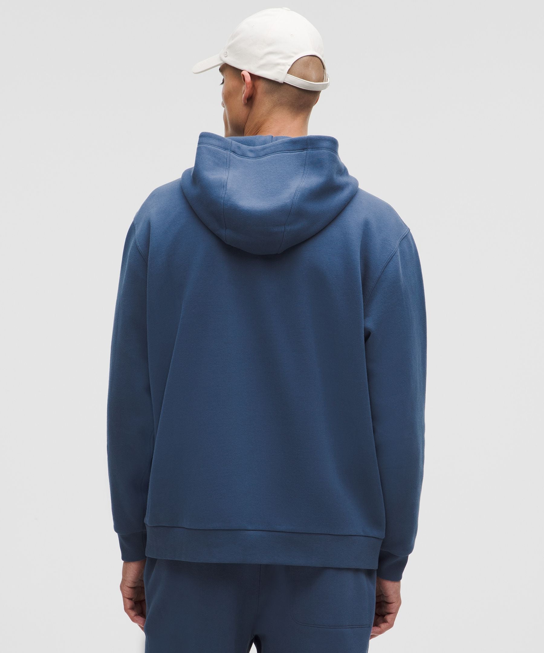 Lululemon Steady State Pullover Hoodie Blue Twill