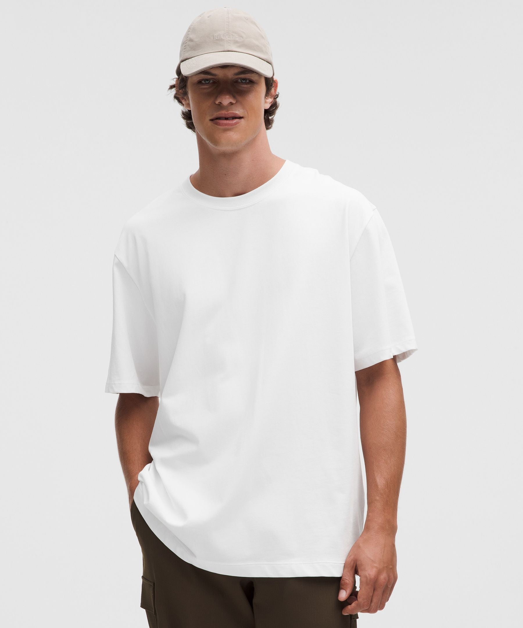 Lululemon Heavyweight Cotton Jersey T-Shirt White