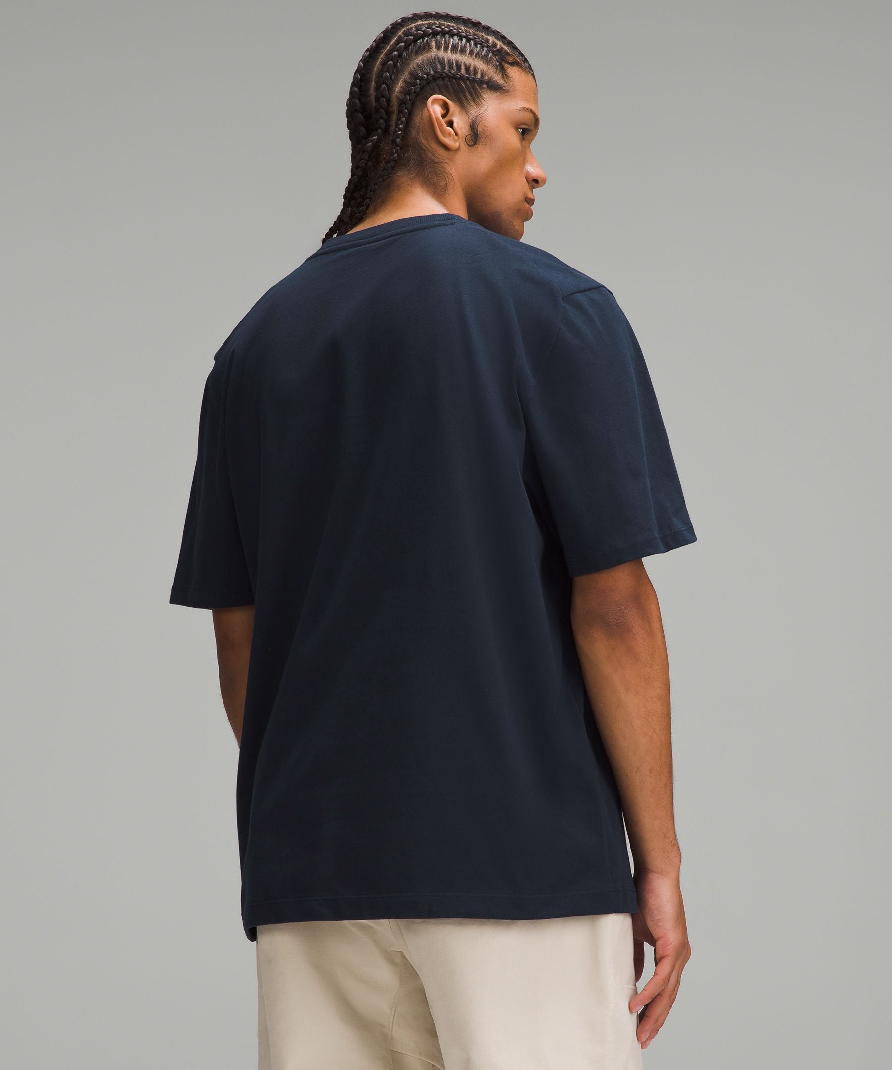 Lululemon Heavyweight Cotton Jersey T-Shirt True Navy