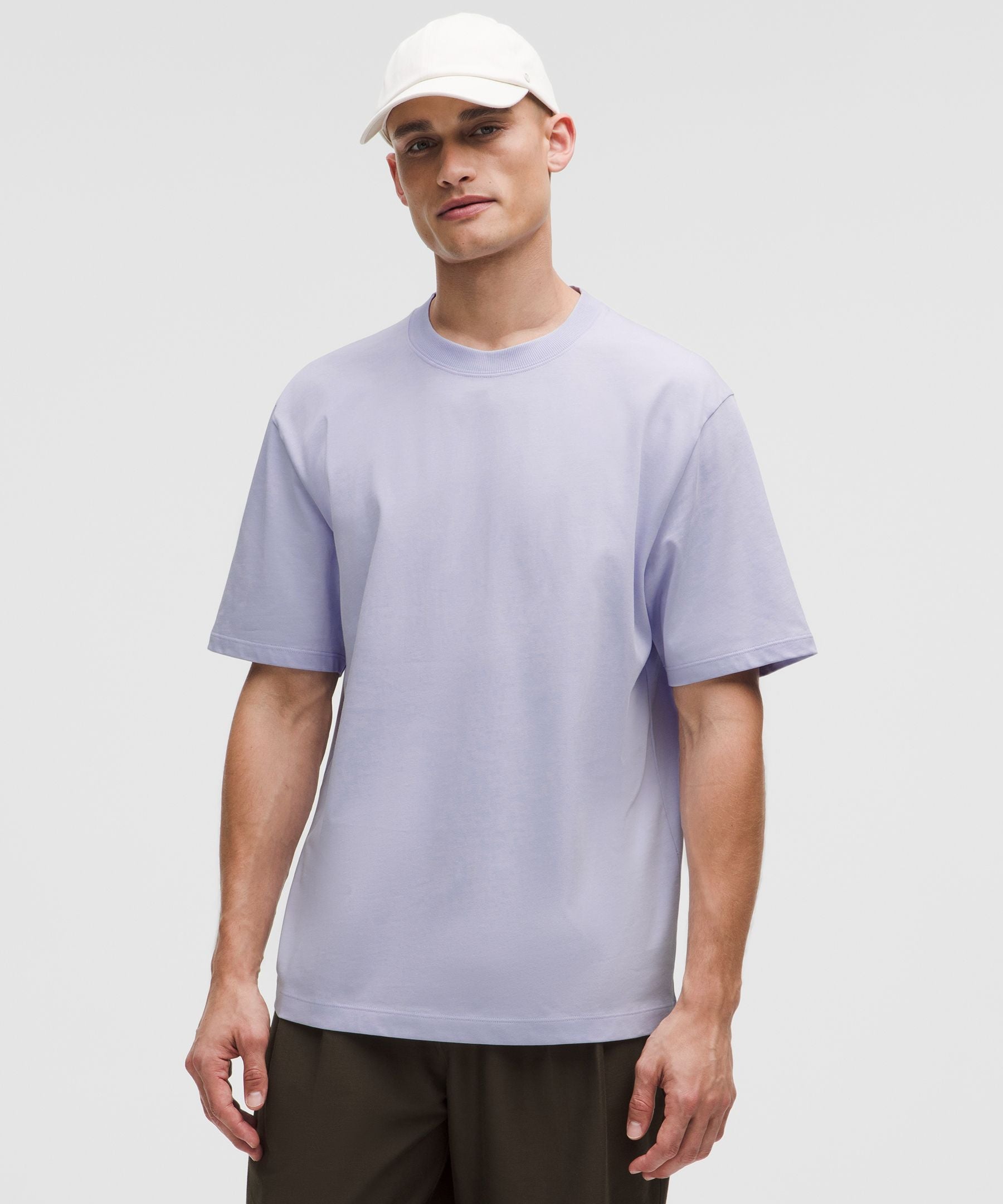 Lululemon Heavyweight Cotton Jersey T-Shirt Serene Blue