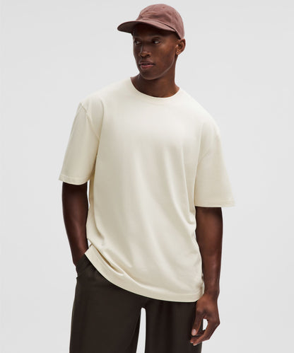 Lululemon Heavyweight Cotton Jersey T-Shirt Light Ivory