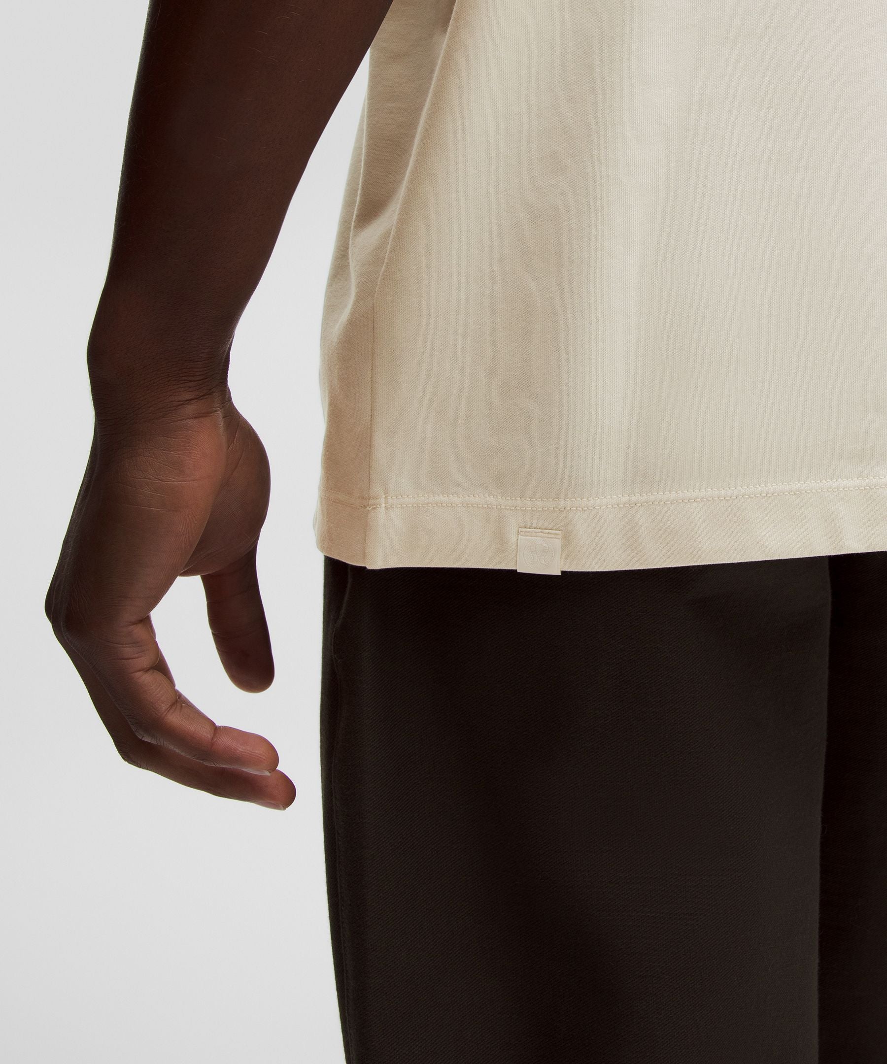 Lululemon Heavyweight Cotton Jersey T-Shirt Light Ivory