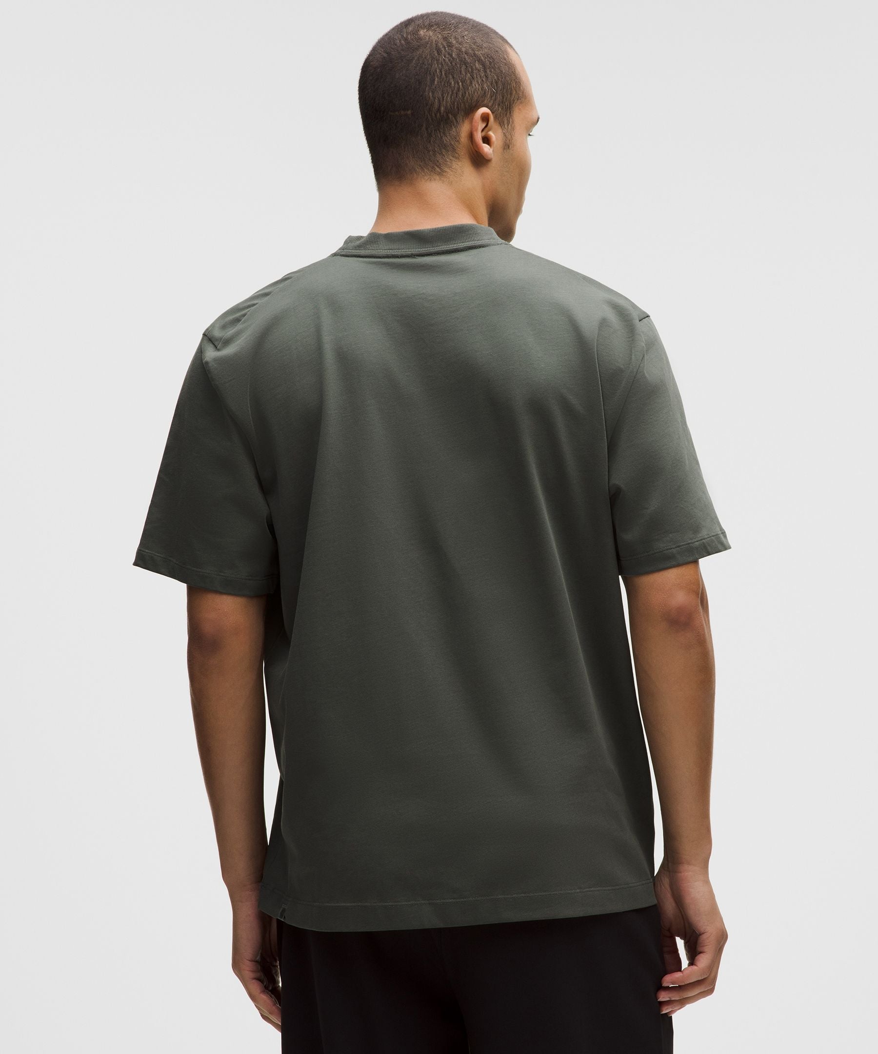 Lululemon Heavyweight Cotton Jersey T-Shirt Palm Deco