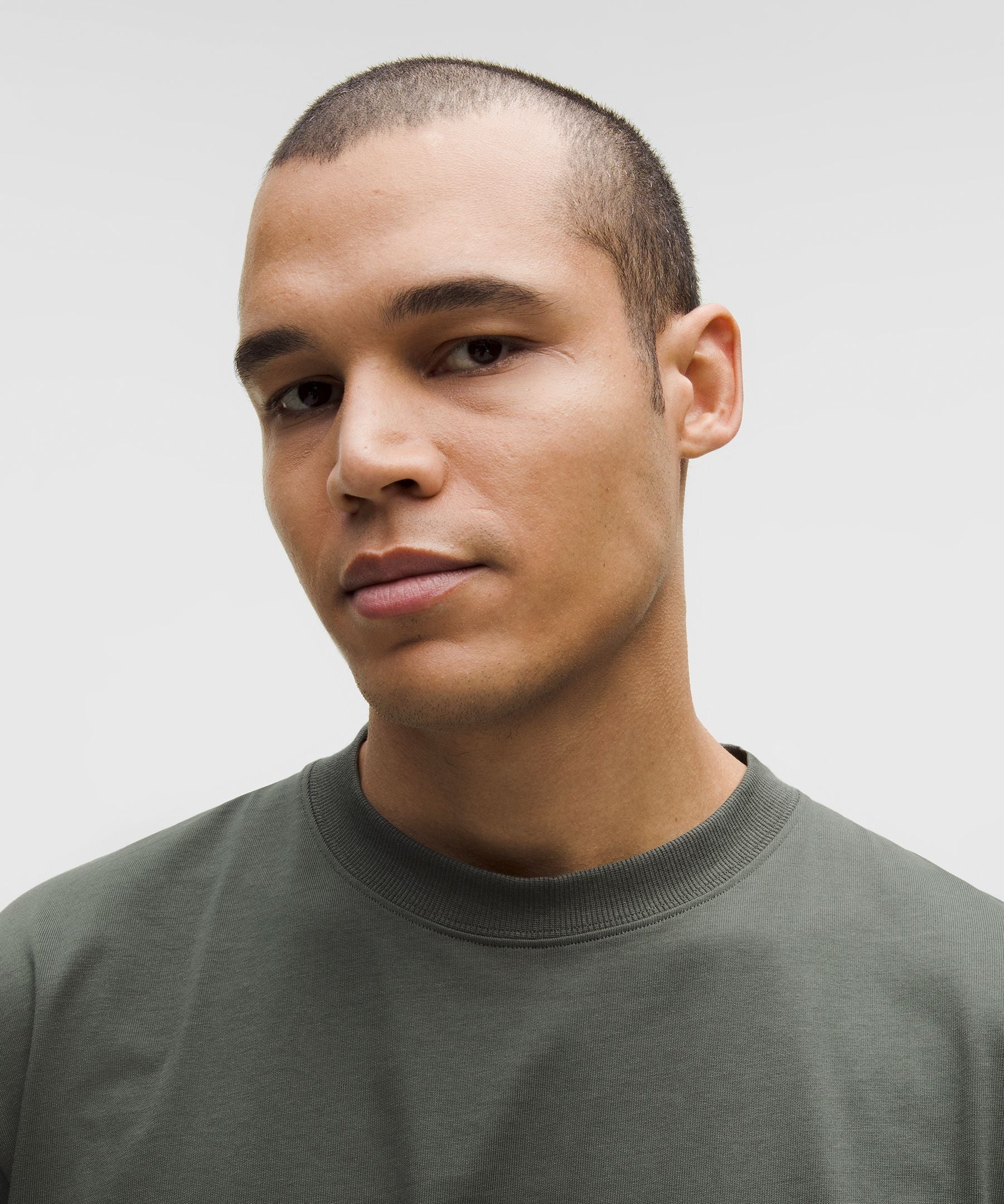 Lululemon Heavyweight Cotton Jersey T-Shirt Palm Deco