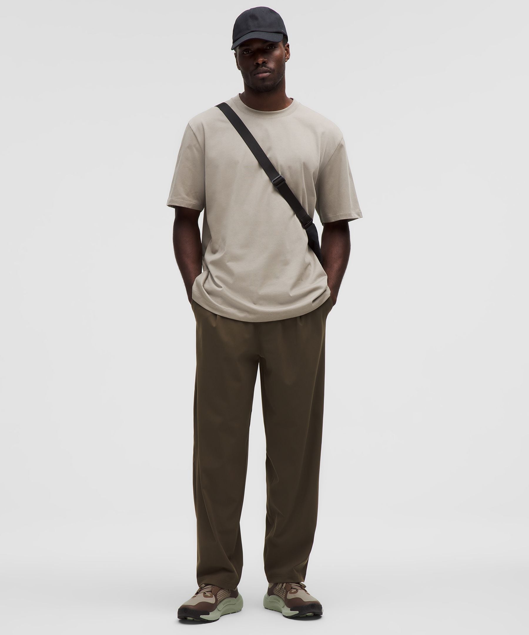 Lululemon Heavyweight Cotton Jersey T-Shirt Warm Ash Grey