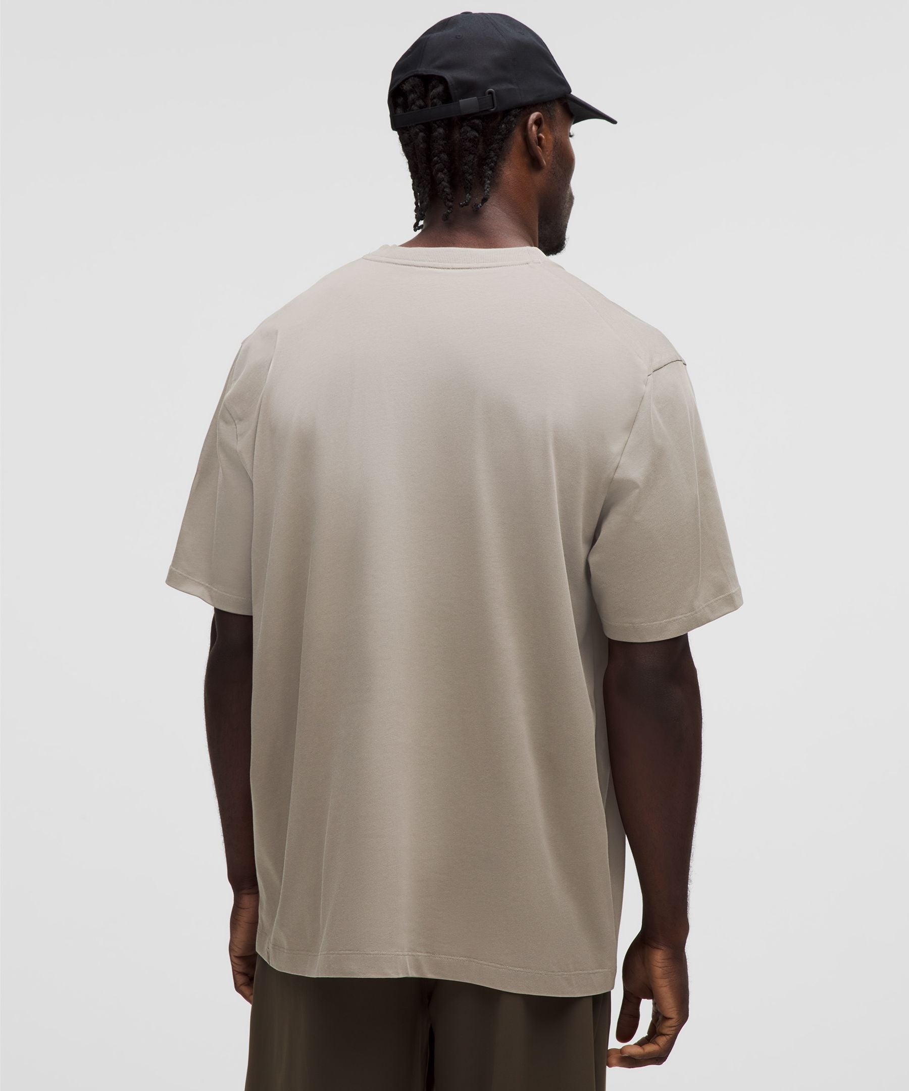 Lululemon Heavyweight Cotton Jersey T-Shirt Warm Ash Grey