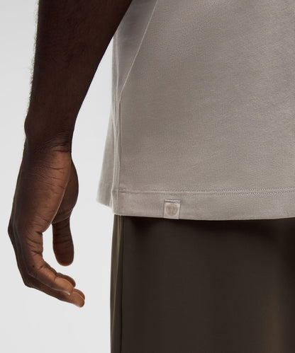 Lululemon Heavyweight Cotton Jersey T-Shirt Warm Ash Grey