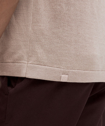 Lululemon New Venture Short-Sleeve Knit Polo Shirt