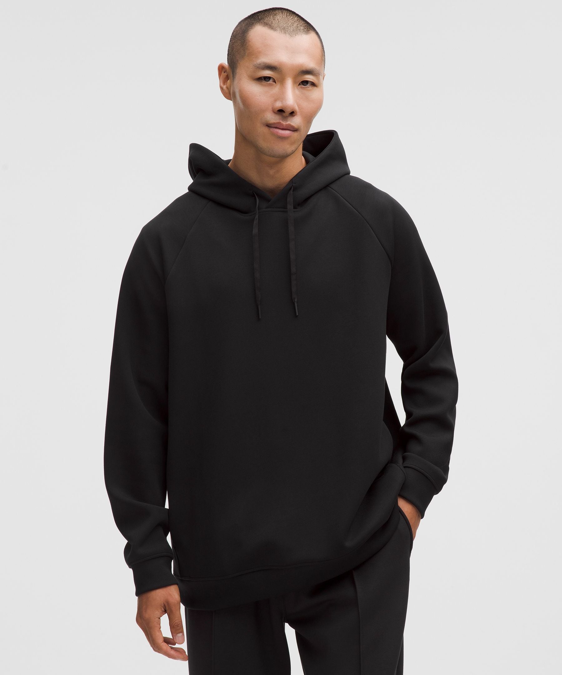 Lululemon Smooth Spacer Classic-Fit Pullover Hoodie Black