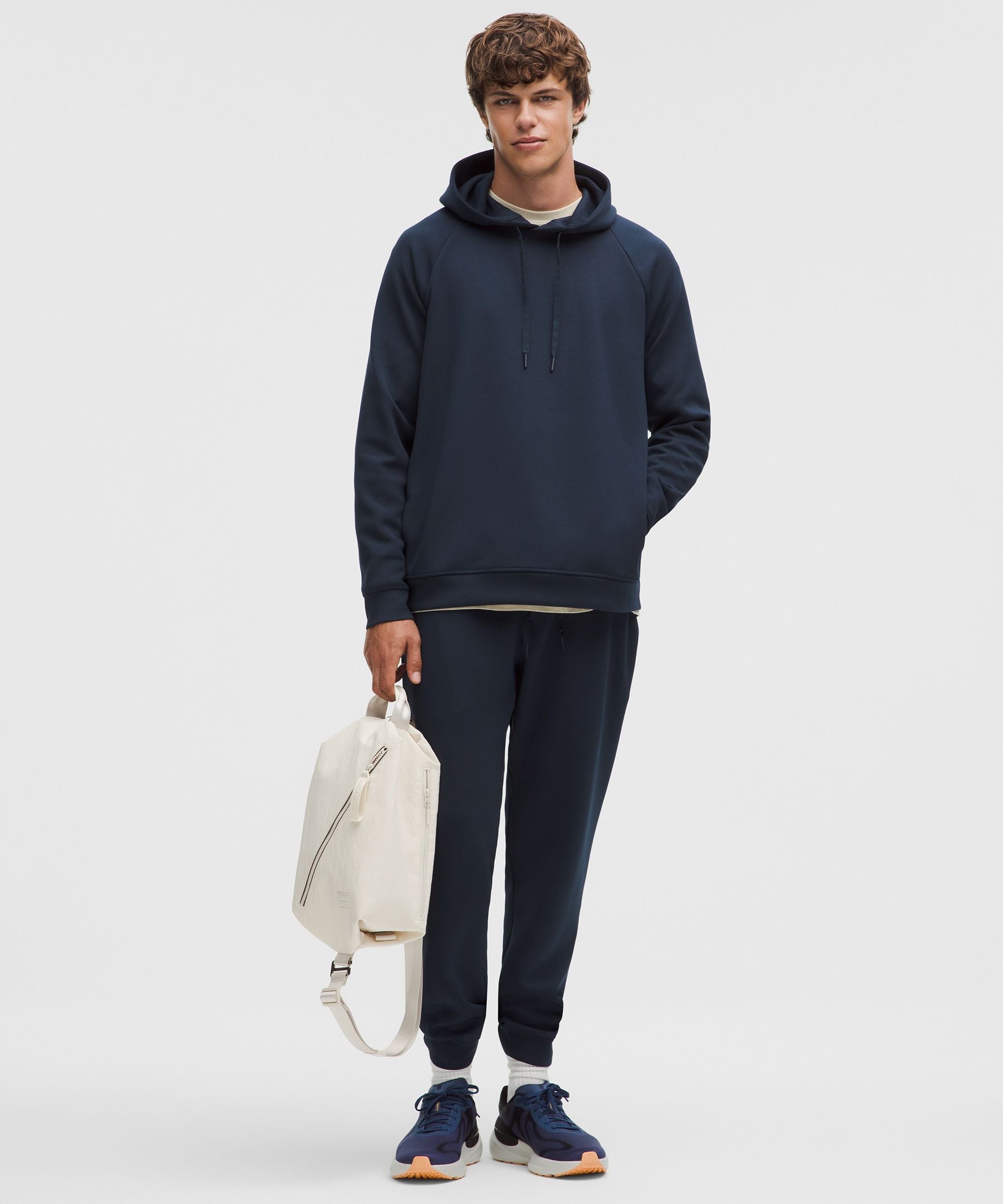 Lululemon Smooth Spacer Classic-Fit Pullover Hoodie True Navy