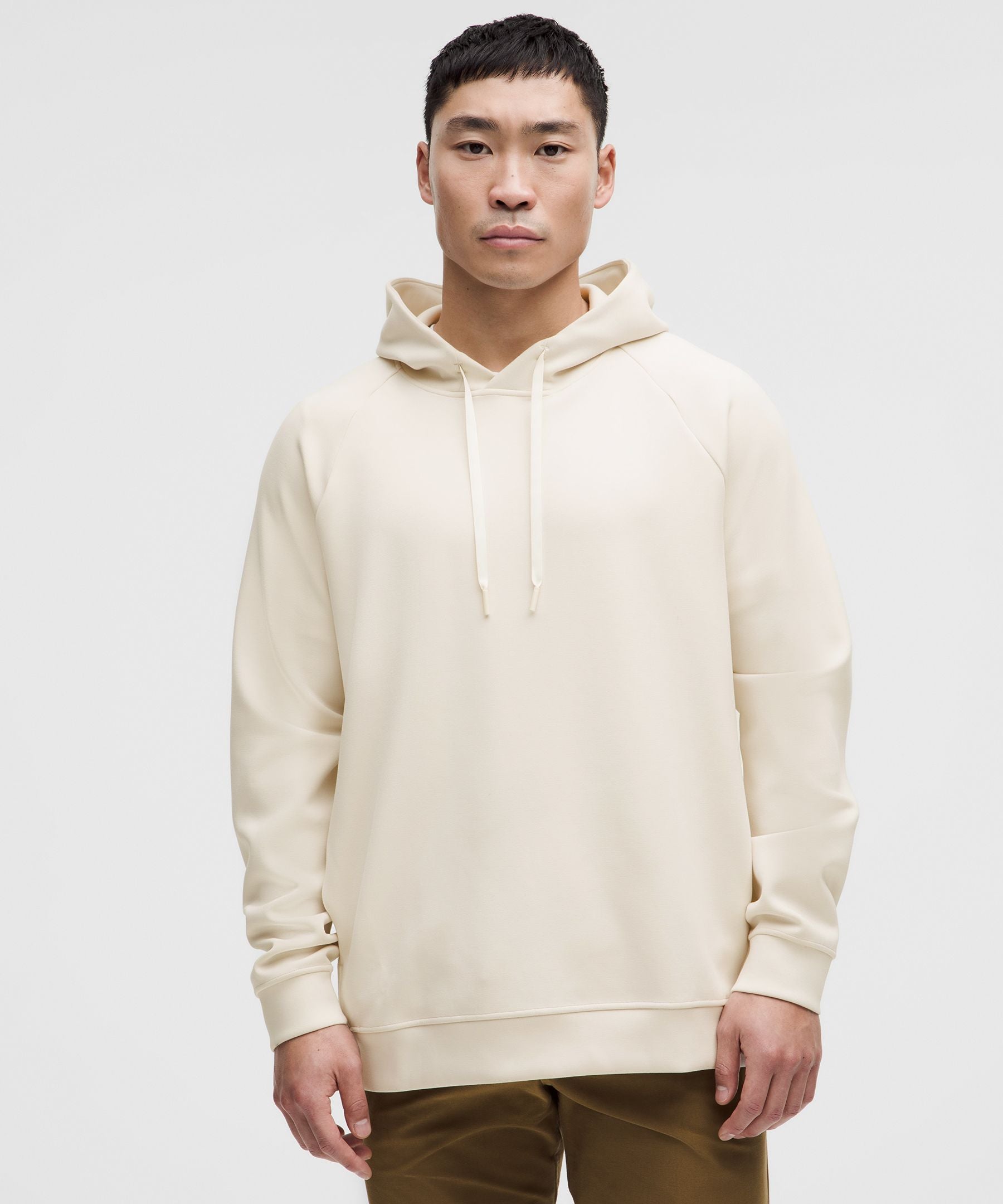 Lululemon Smooth Spacer Classic-Fit Pullover Hoodie Light Ivory