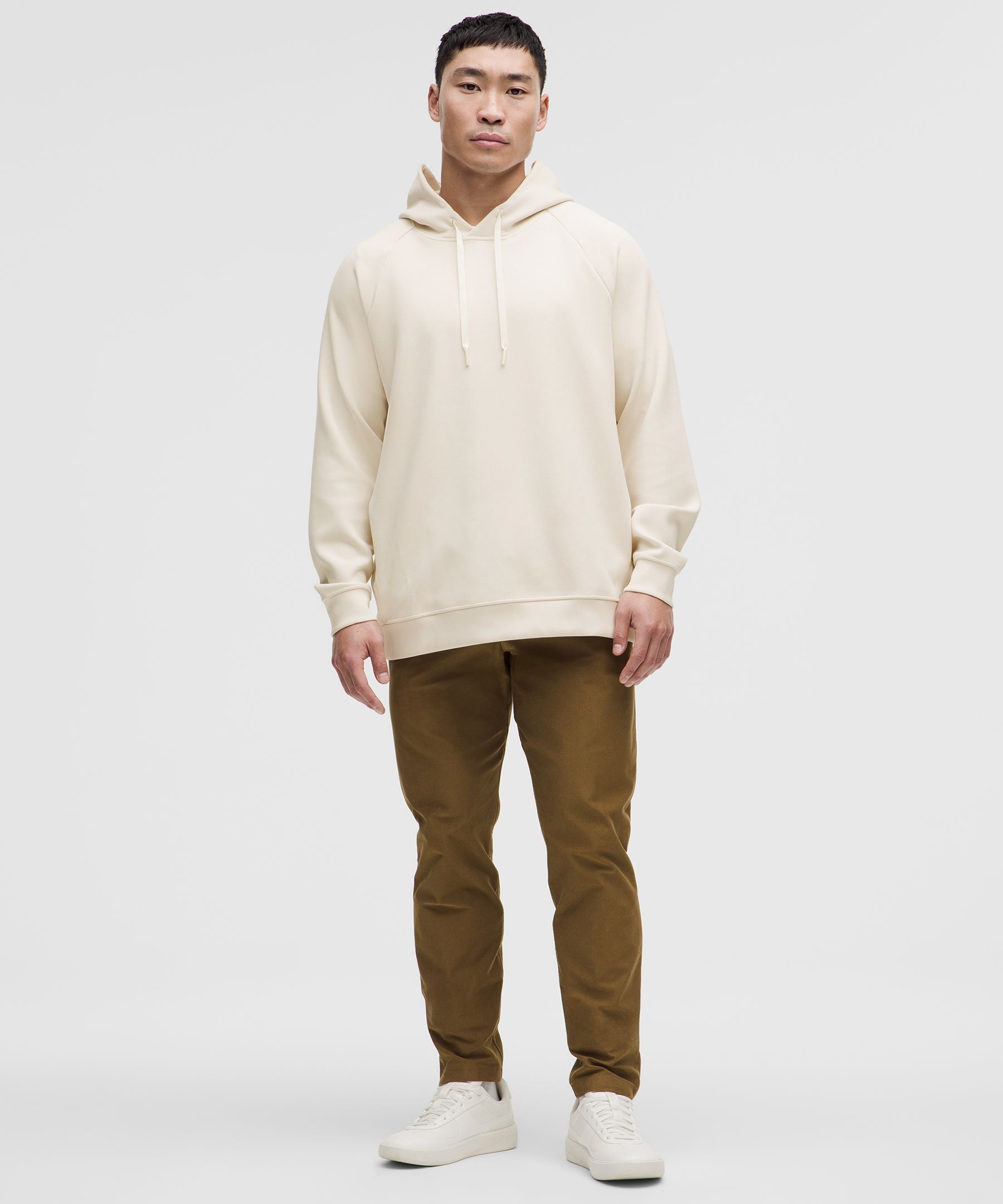 Lululemon Smooth Spacer Classic-Fit Pullover Hoodie Light Ivory