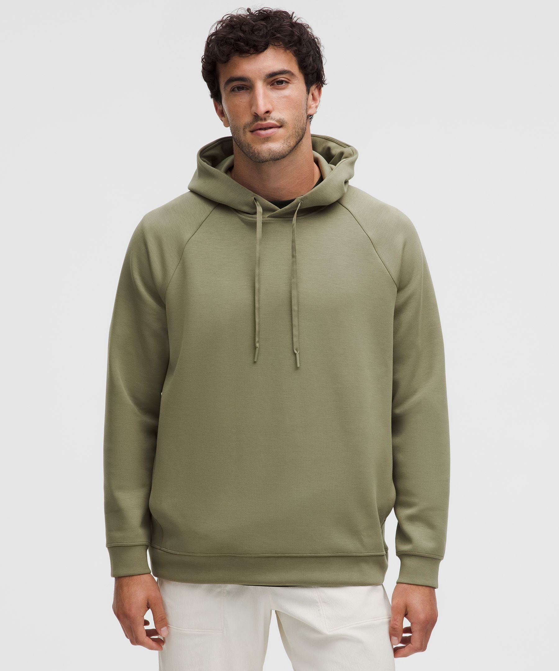 Lululemon Smooth Spacer Classic-Fit Pullover Hoodie Bay Leaf