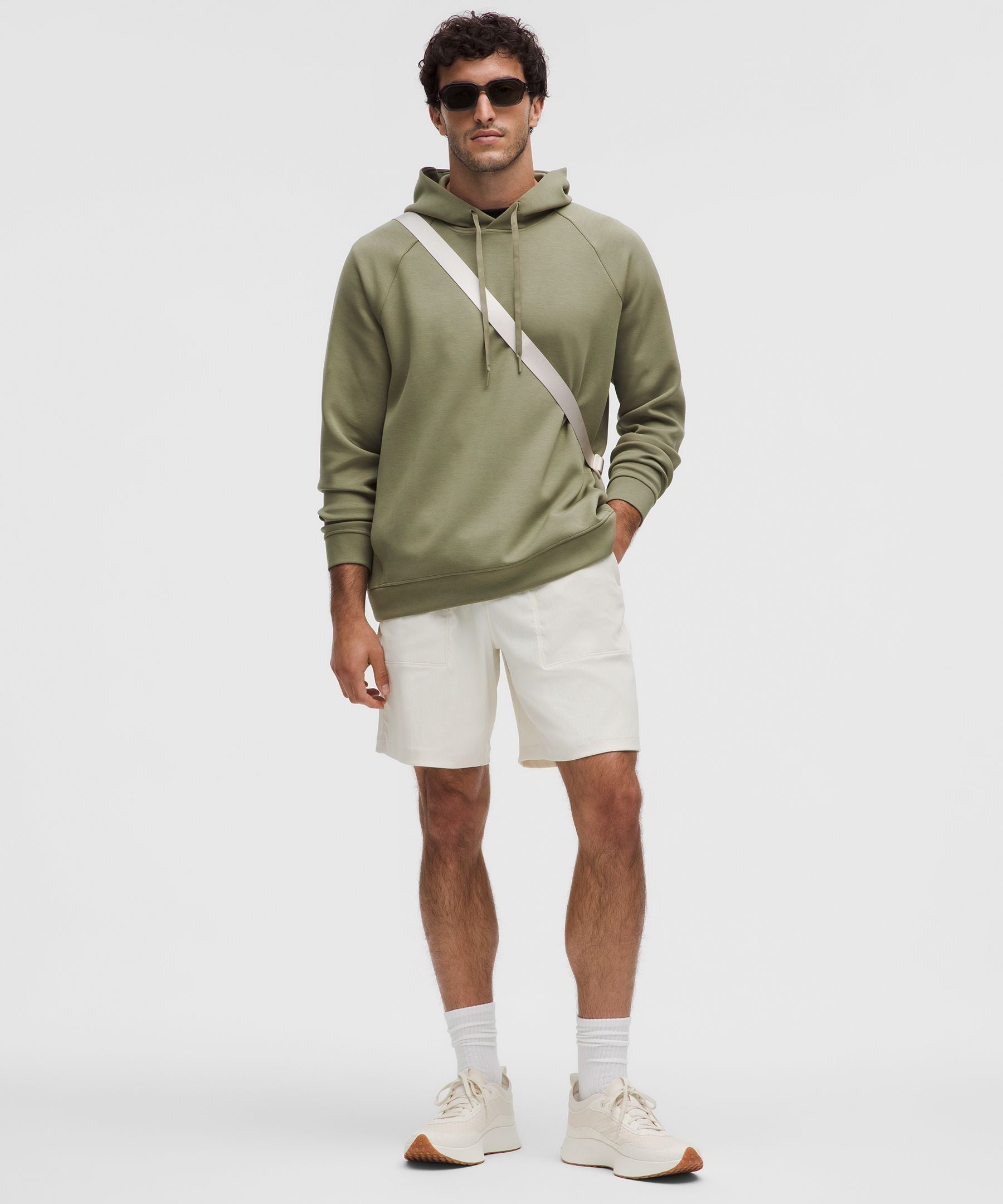 Lululemon Smooth Spacer Classic-Fit Pullover Hoodie Bay Leaf