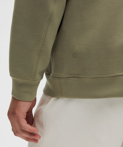Lululemon Smooth Spacer Classic-Fit Pullover Hoodie Bay Leaf