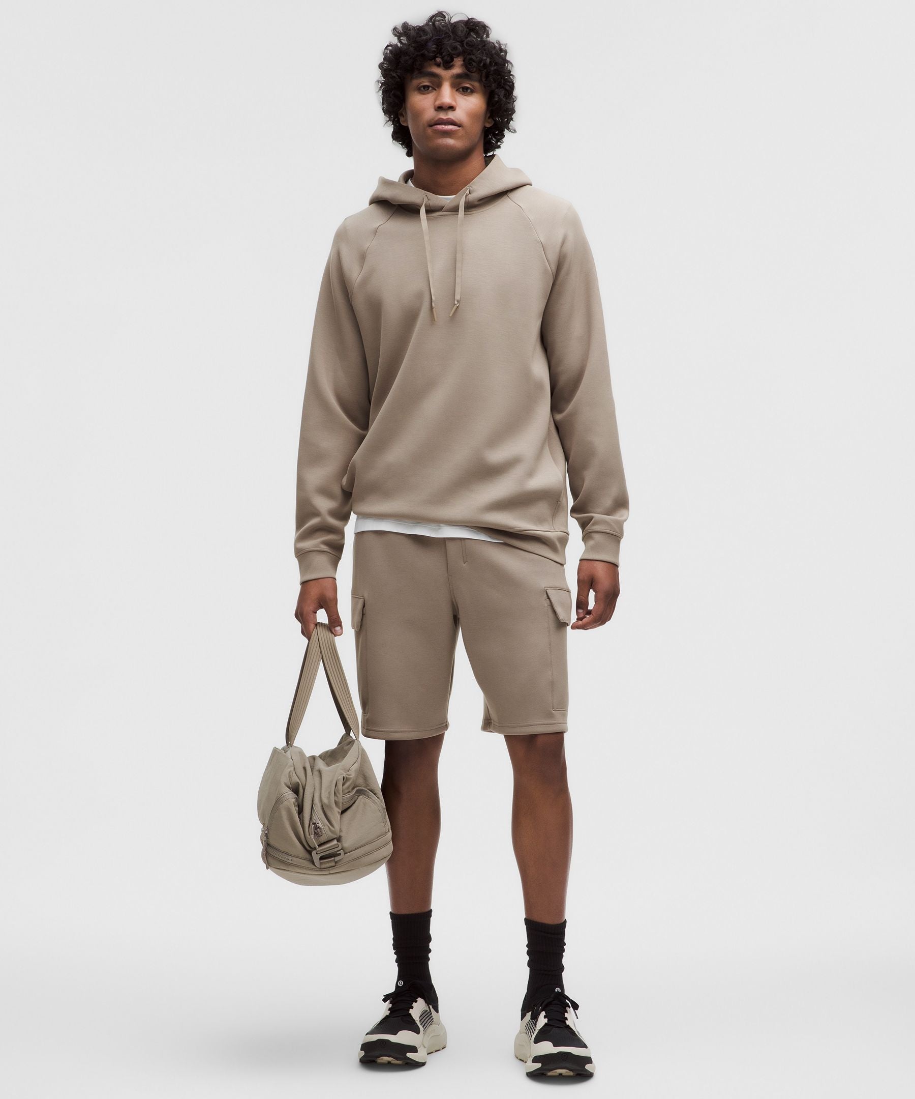 Lululemon Smooth Spacer Classic-Fit Pullover Hoodie Warm Ash Grey