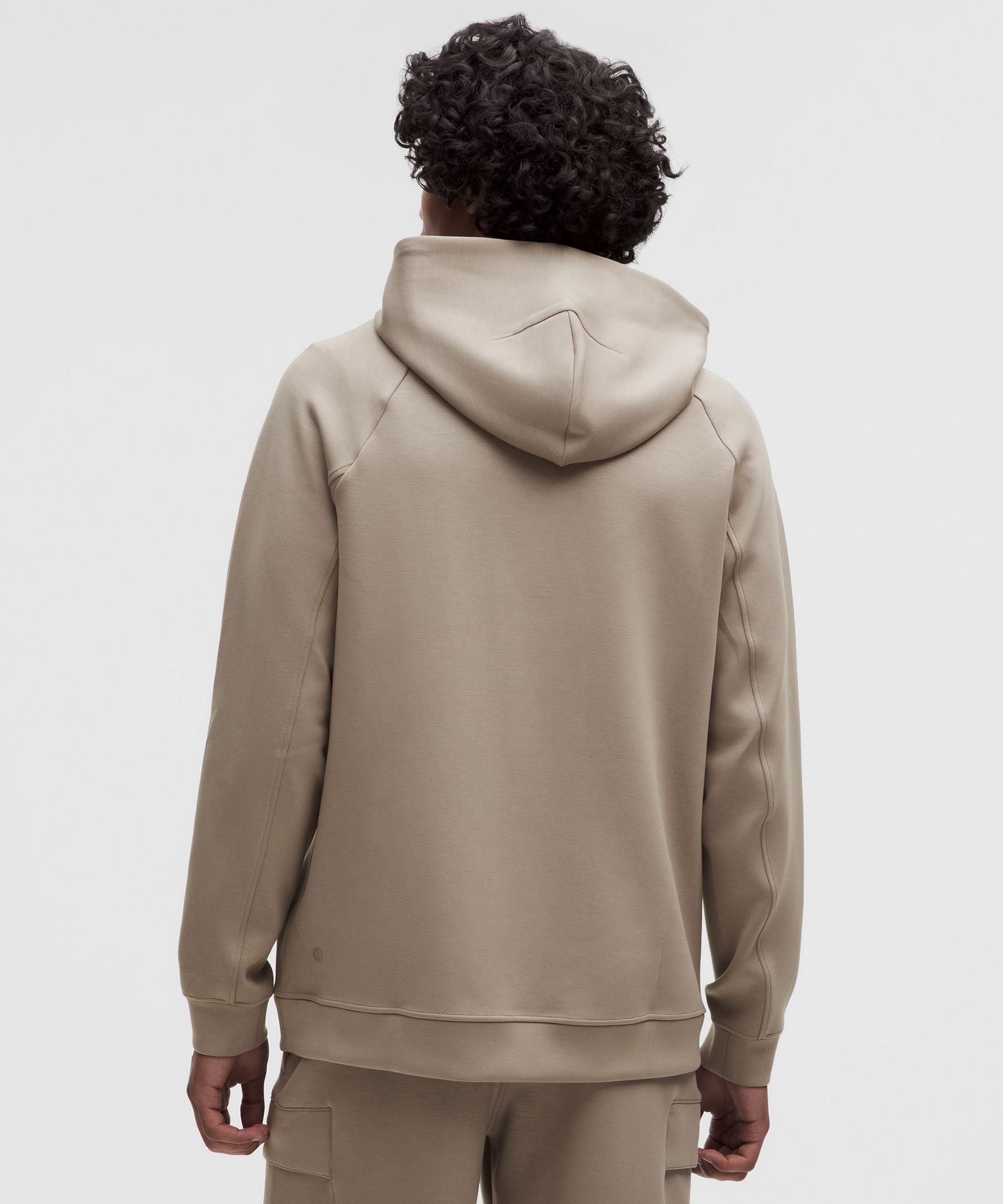 Lululemon Smooth Spacer Classic-Fit Pullover Hoodie Warm Ash Grey
