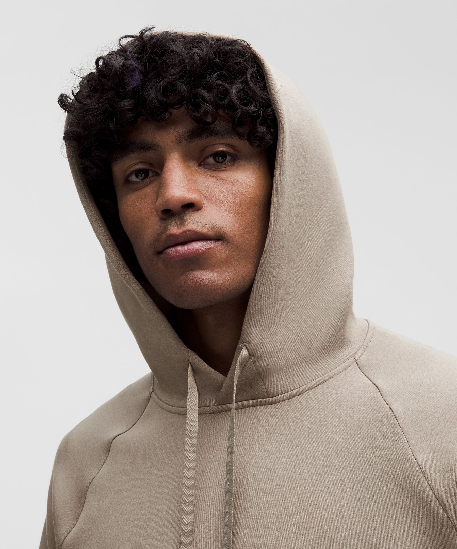 Lululemon Smooth Spacer Classic-Fit Pullover Hoodie Warm Ash Grey