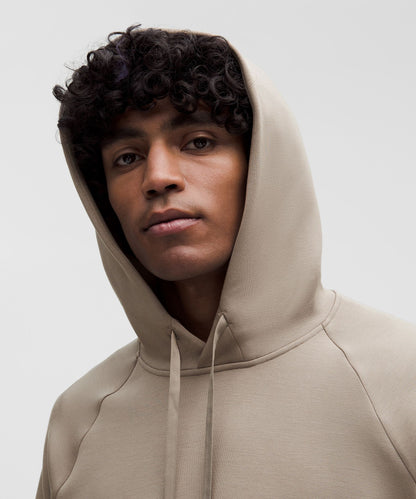 Lululemon Smooth Spacer Classic-Fit Pullover Hoodie Warm Ash Grey