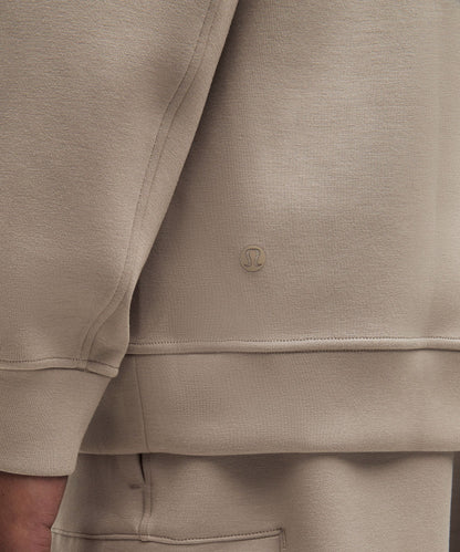 Lululemon Smooth Spacer Classic-Fit Pullover Hoodie Warm Ash Grey