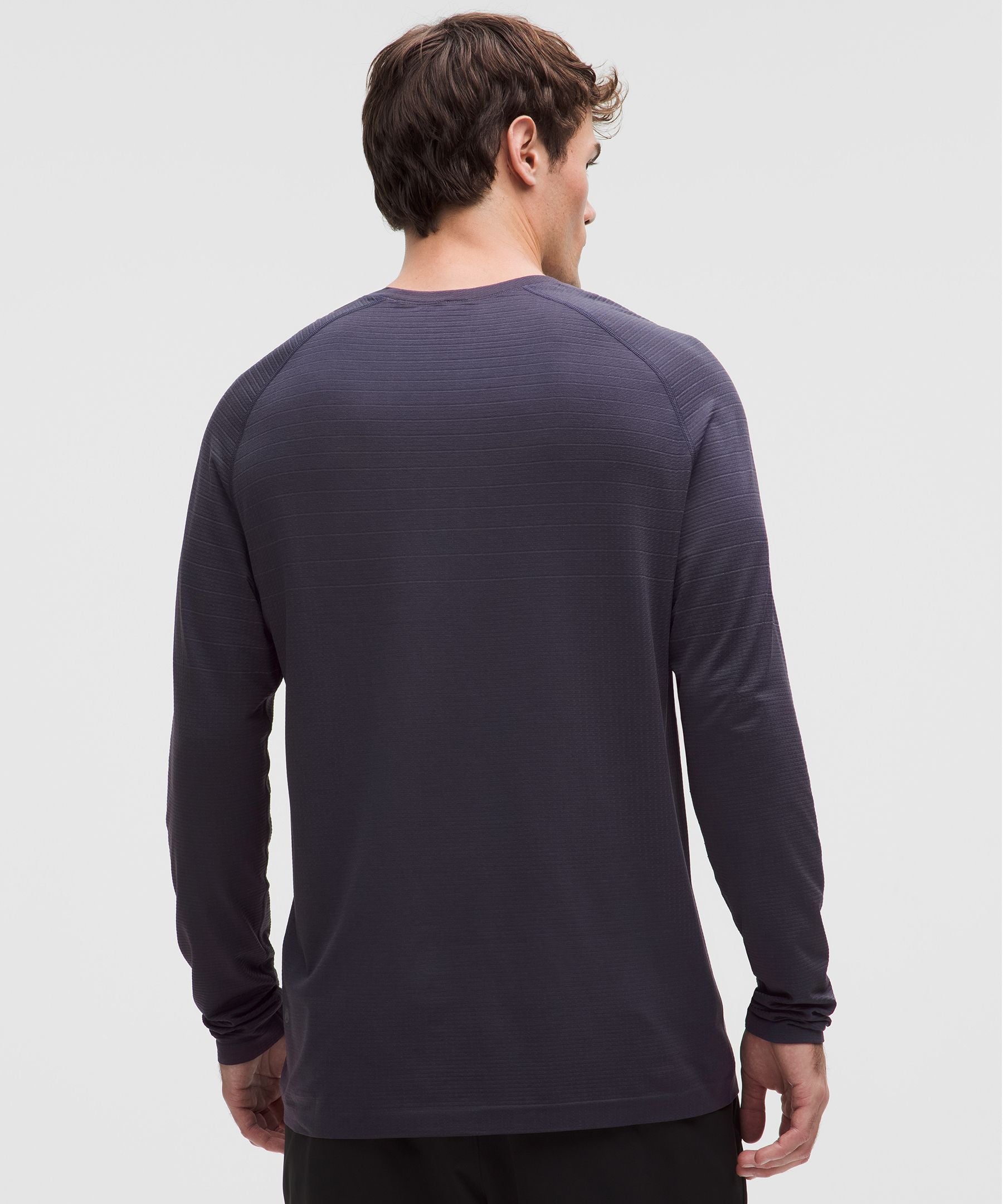 Lululemon Metal Vent Tech Long-Sleeve Shirt *Glow Stripe