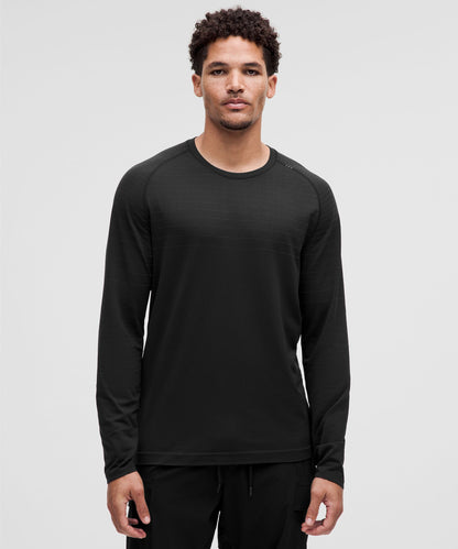 Lululemon Metal Vent Tech Long-Sleeve Shirt *Glow Stripe