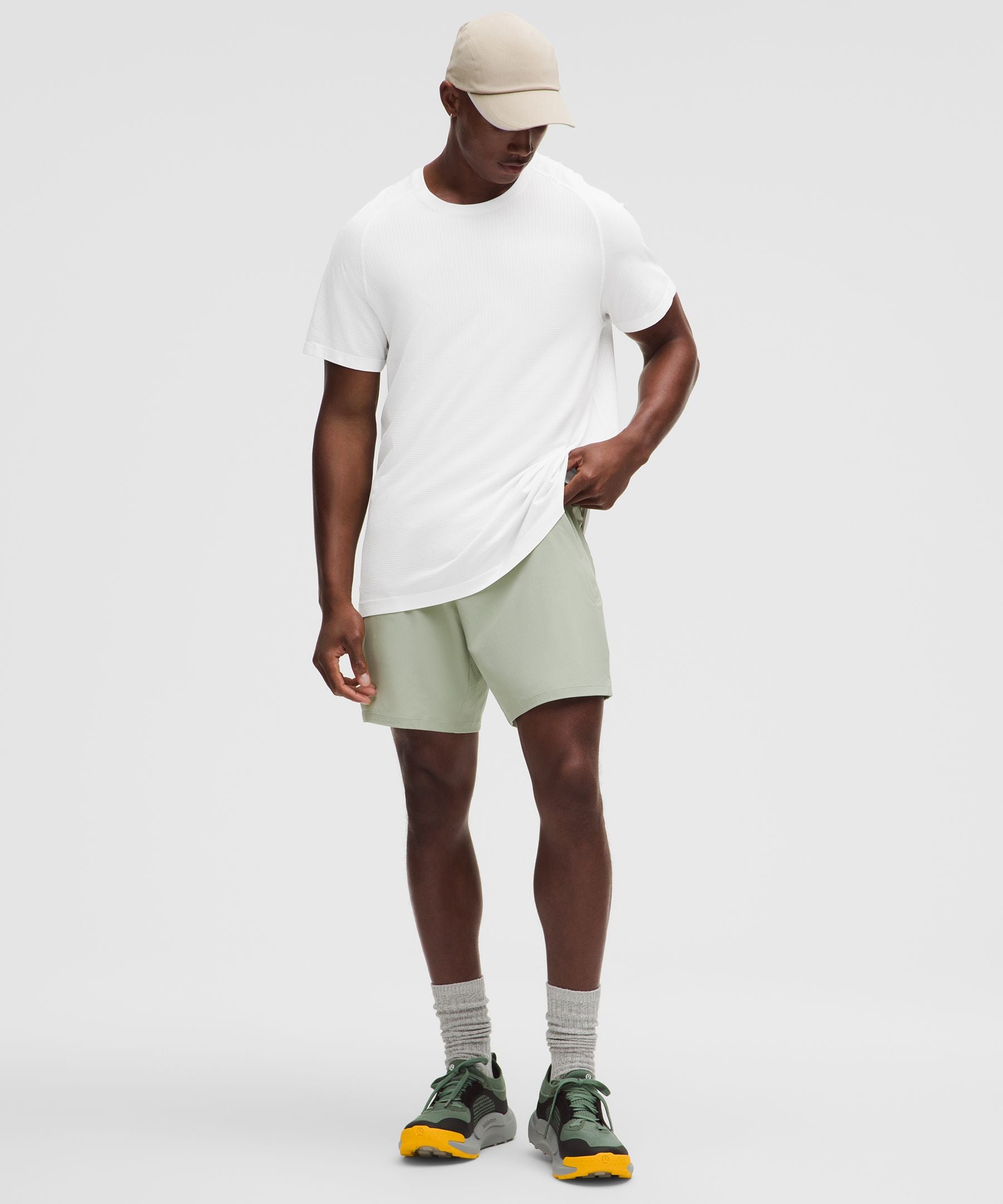 Lululemon Metal Vent Tech Short-Sleeve Shirt White/White